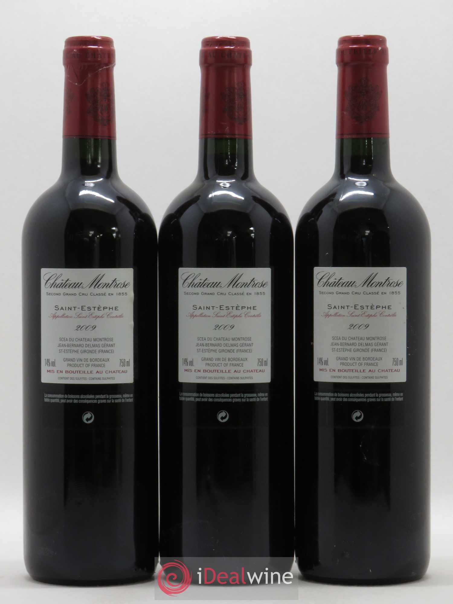 Château Montrose 2ème Grand Cru Classé 2009 - Lot de 12 bouteilles - 4