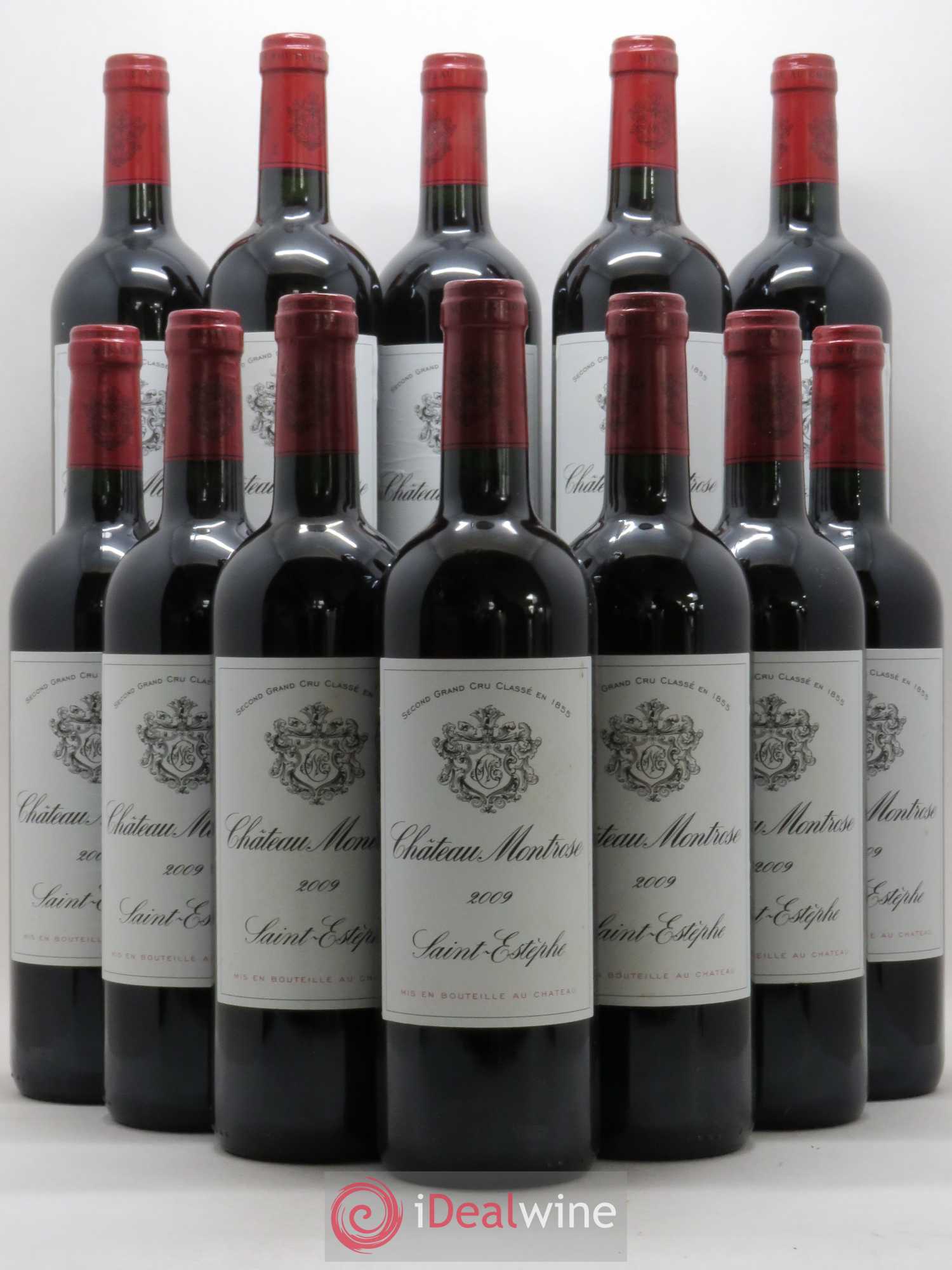 Château Montrose 2ème Grand Cru Classé 2009 - Lot de 12 bouteilles - 0