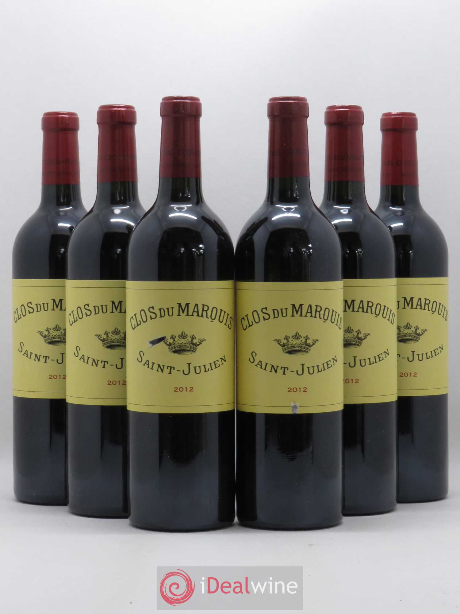 Clos du Marquis 2012 - Lot de 6 bouteilles - 0
