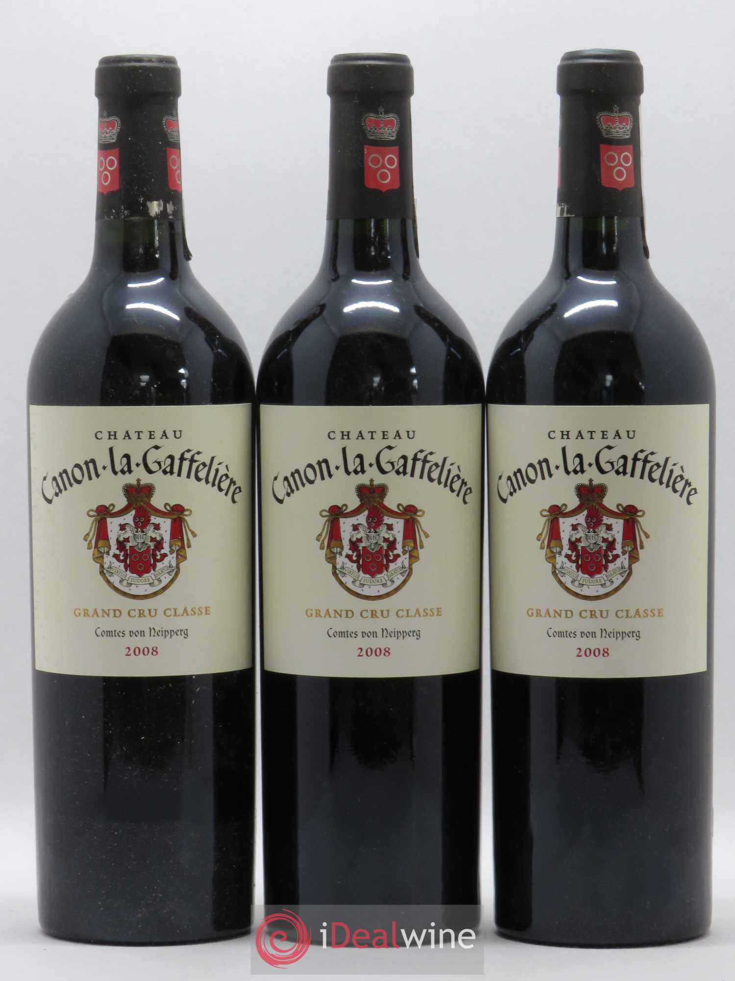 Château Canon la Gaffelière 1er Grand Cru Classé B 2008 - Lot de 6 bouteilles - 1