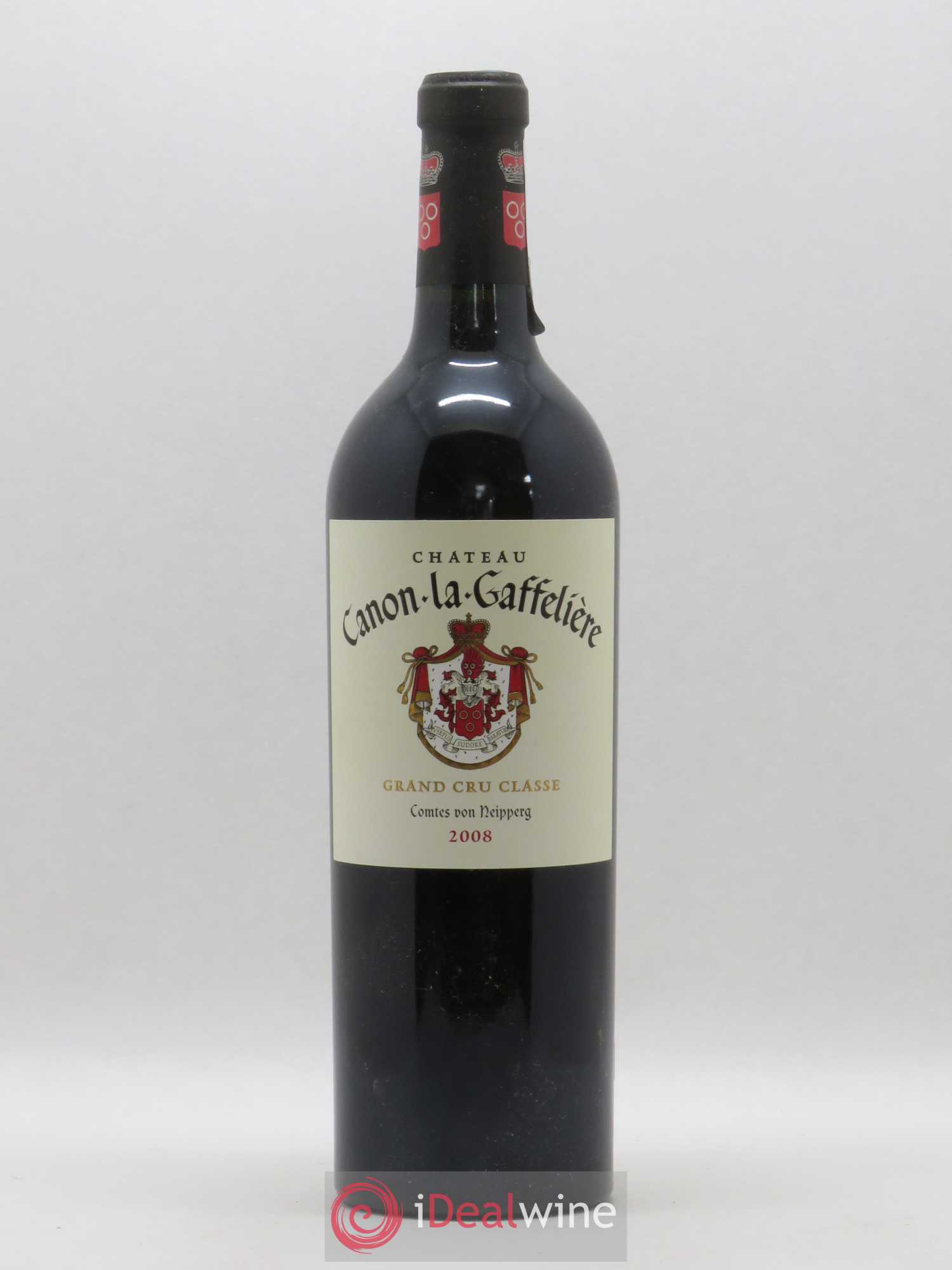 Château Canon la Gaffelière 1er Grand Cru Classé B 2008 - Lot de 1 bouteille - 0