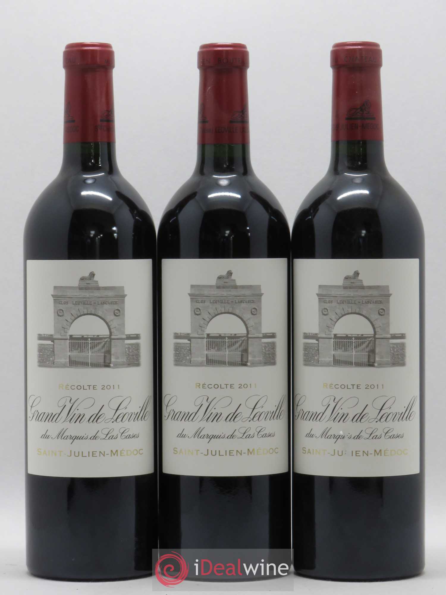 Château Léoville Las Cases 2ème Grand Cru Classé 2011 - Lot de 12 bouteilles - 1
