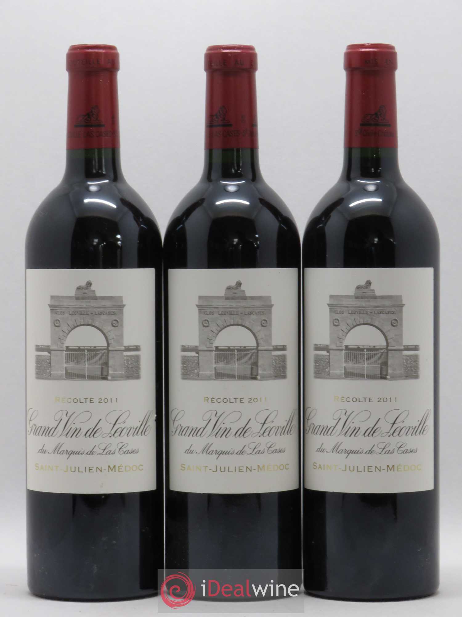 Château Léoville Las Cases 2ème Grand Cru Classé 2011 - Lot de 12 bouteilles - 2