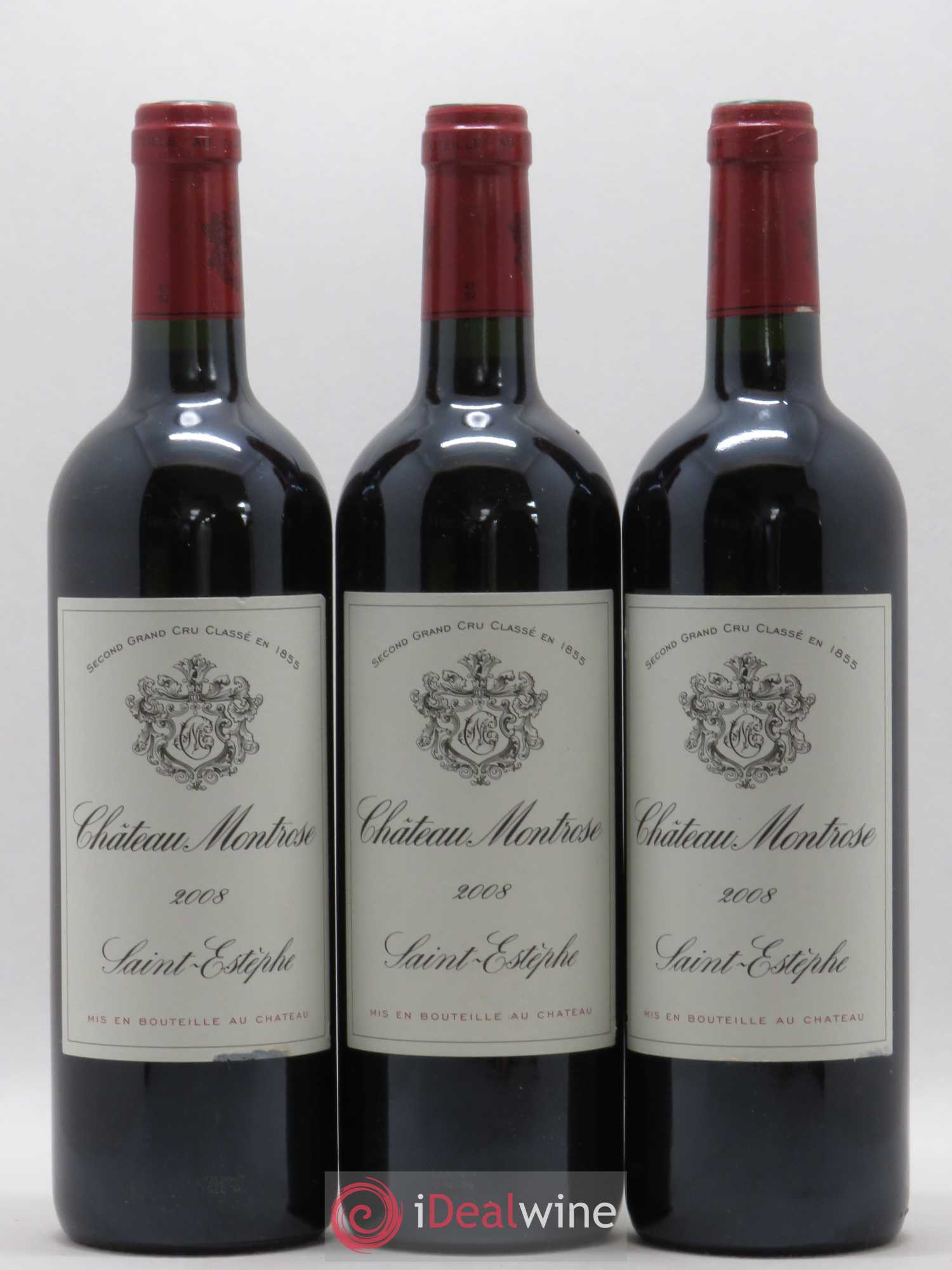Château Montrose 2ème Grand Cru Classé 2008 - Lot de 12 bouteilles - 1