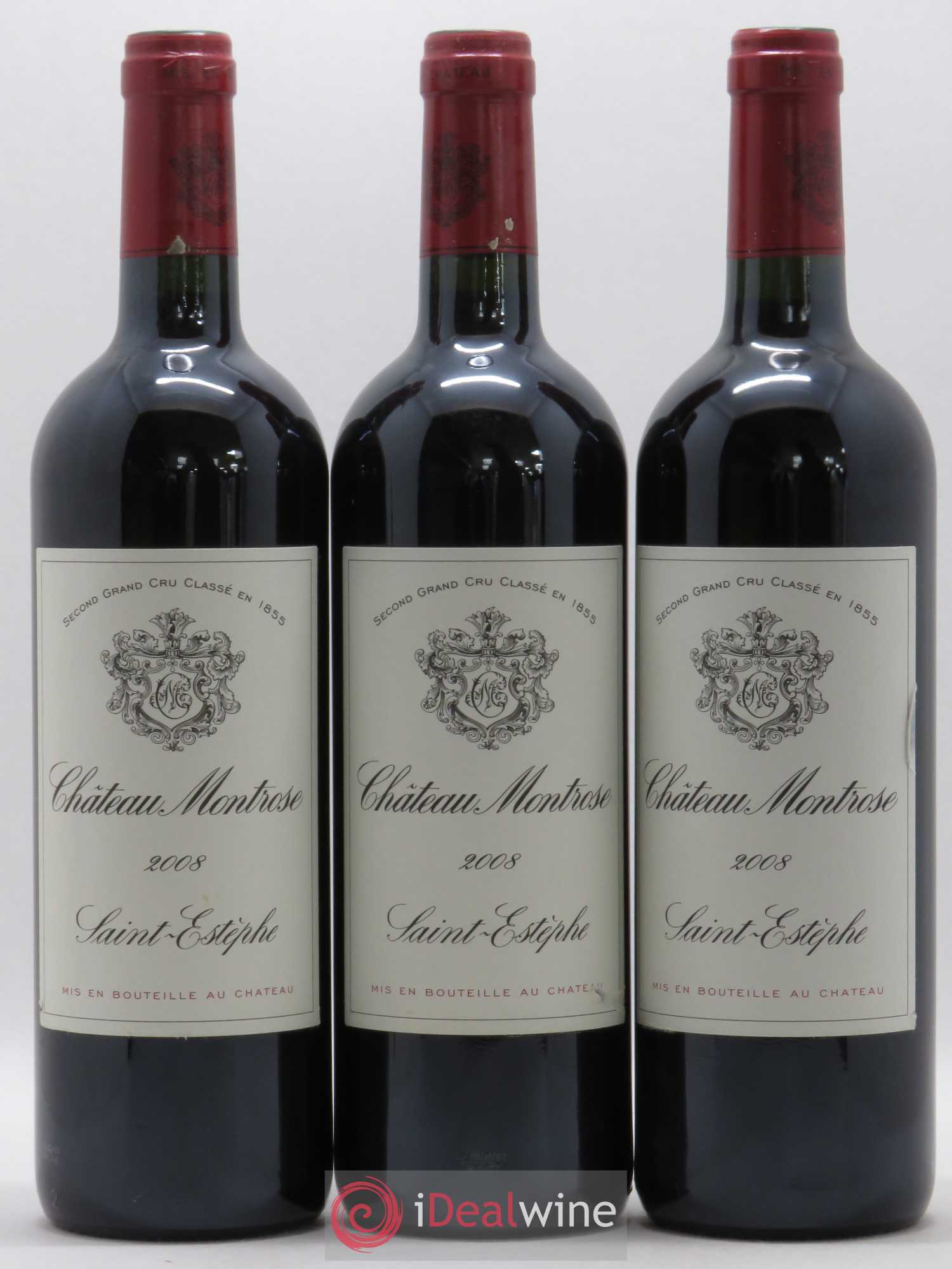 Château Montrose 2ème Grand Cru Classé 2008 - Lot de 12 bouteilles - 4