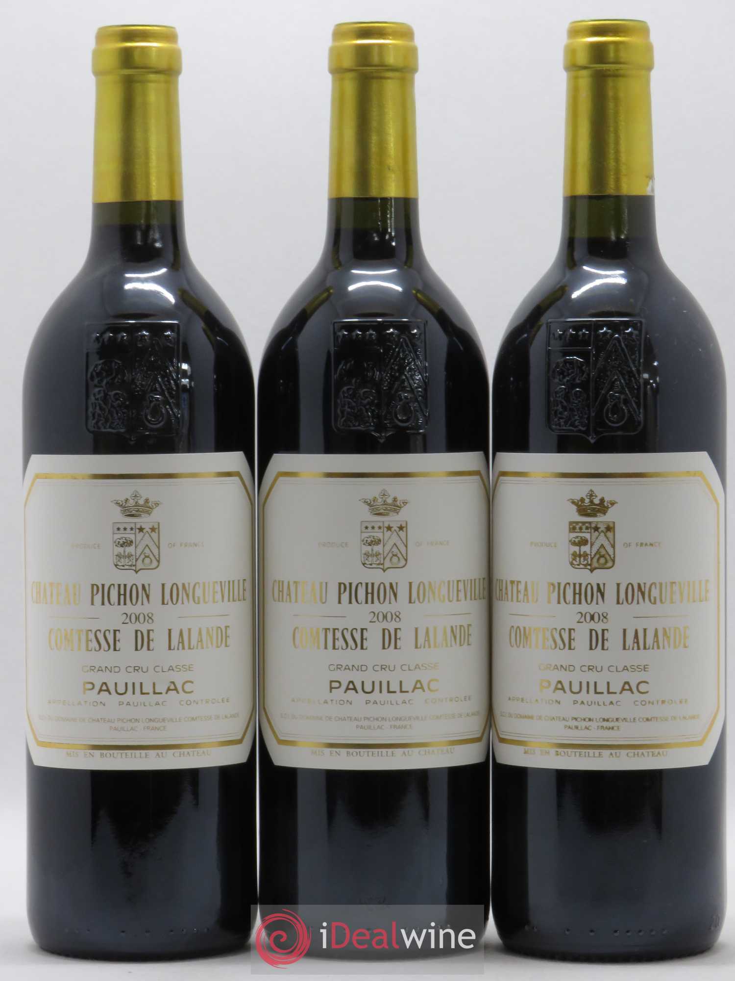 Château Pichon Longueville Comtesse de Lalande 2ème Grand Cru Classé 2008 - Lot de 12 bouteilles - 4