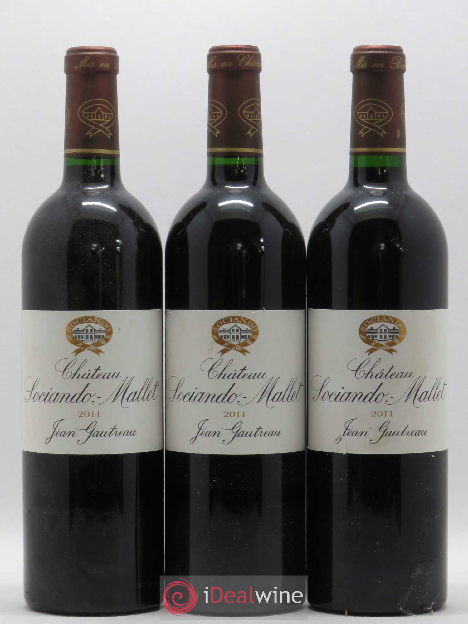 Château Sociando Mallet 2011 - Lot de 12 bouteilles - 3