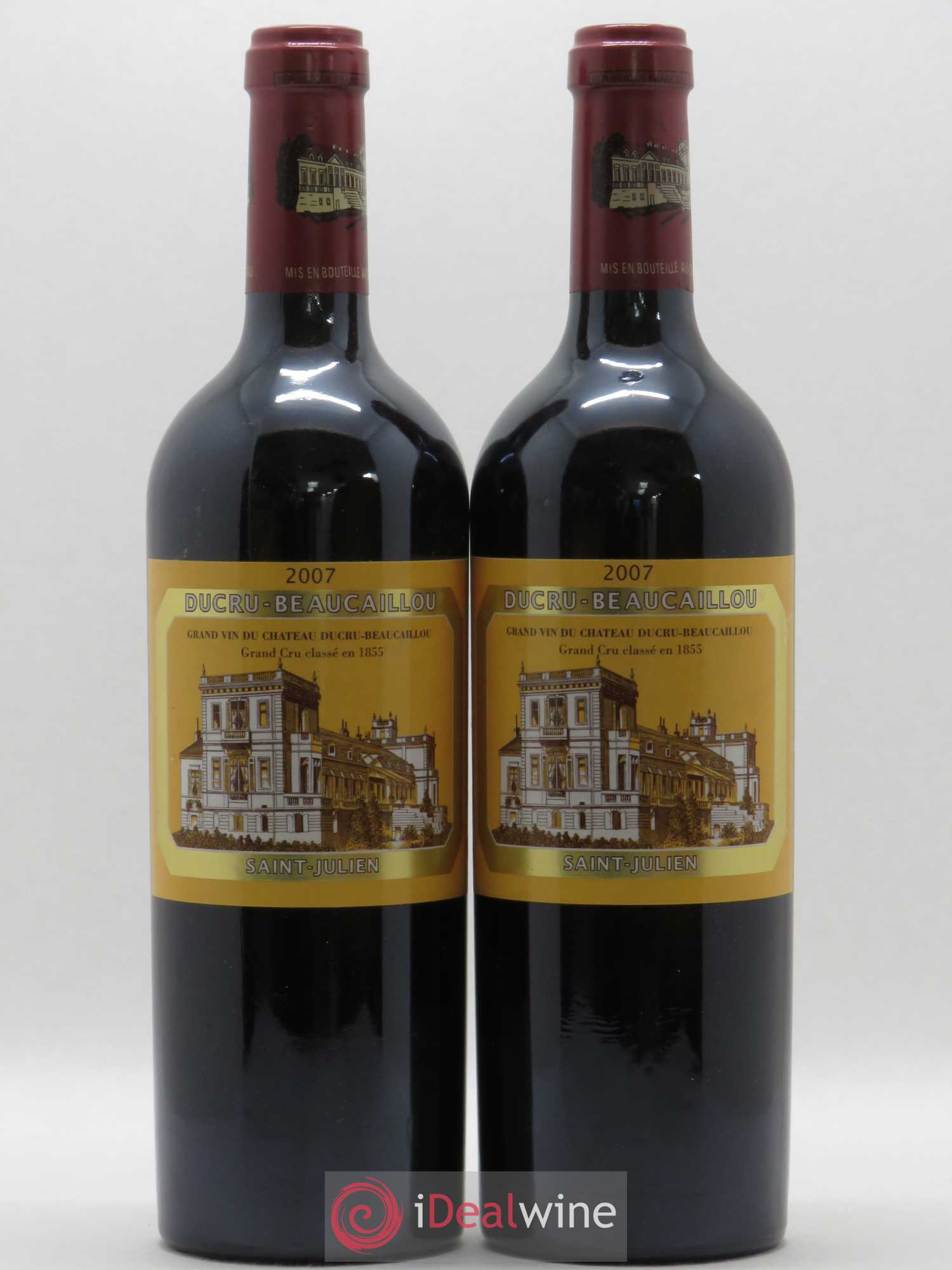 Château Ducru Beaucaillou 2ème Grand Cru Classé 2007 - Lot de 2 bouteilles - 0