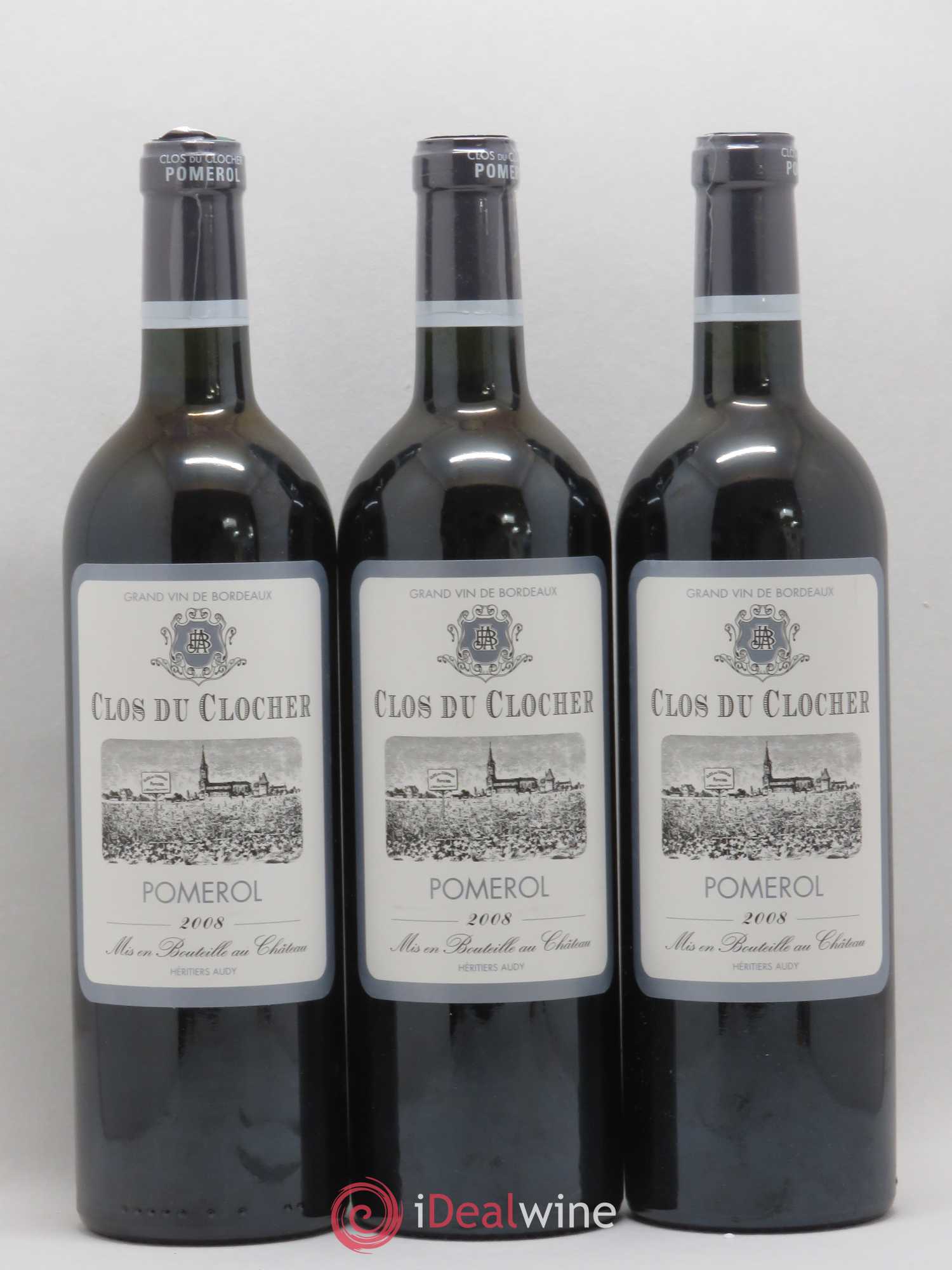 Clos du Clocher 2008 - Lot de 6 bouteilles - 1