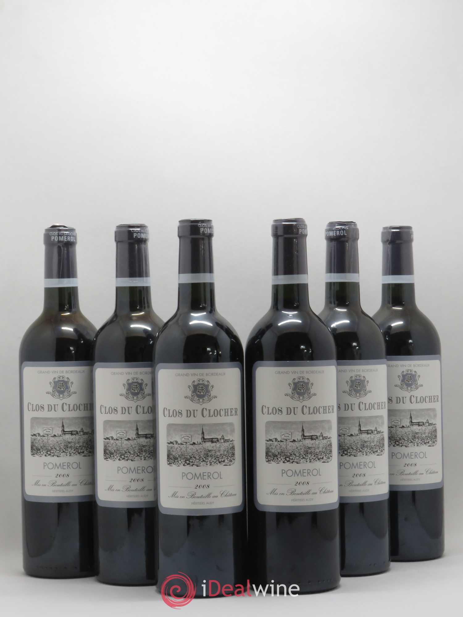 Clos du Clocher 2008 - Lot de 6 bouteilles - 0
