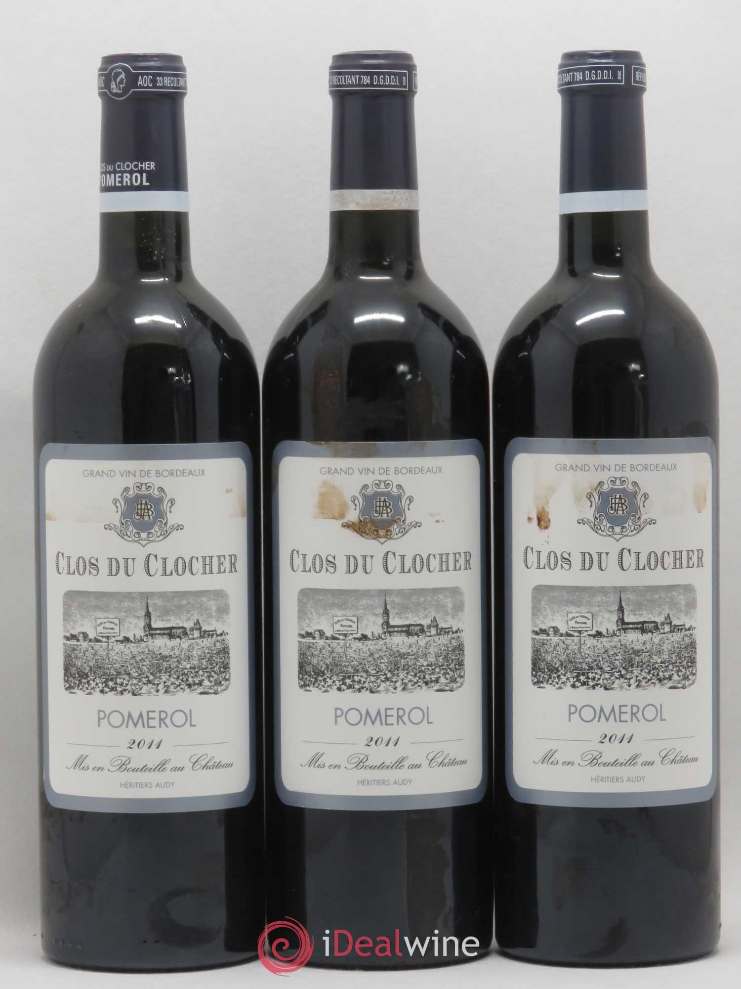 Clos du Clocher 2011 - Lot de 12 bouteilles - 2
