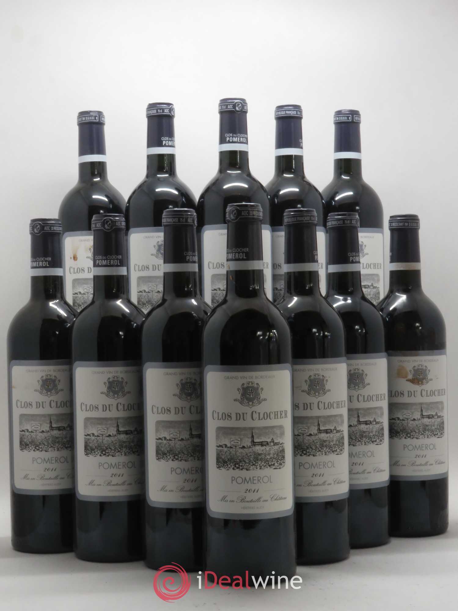 Clos du Clocher 2011 - Lot de 12 bouteilles - 0