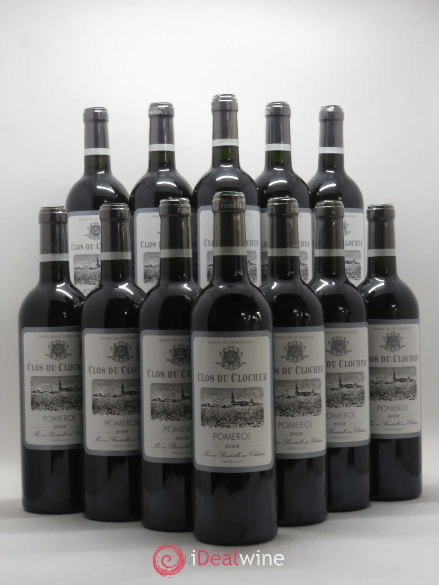 Clos du Clocher 2009 - Lot de 12 bouteilles - 0