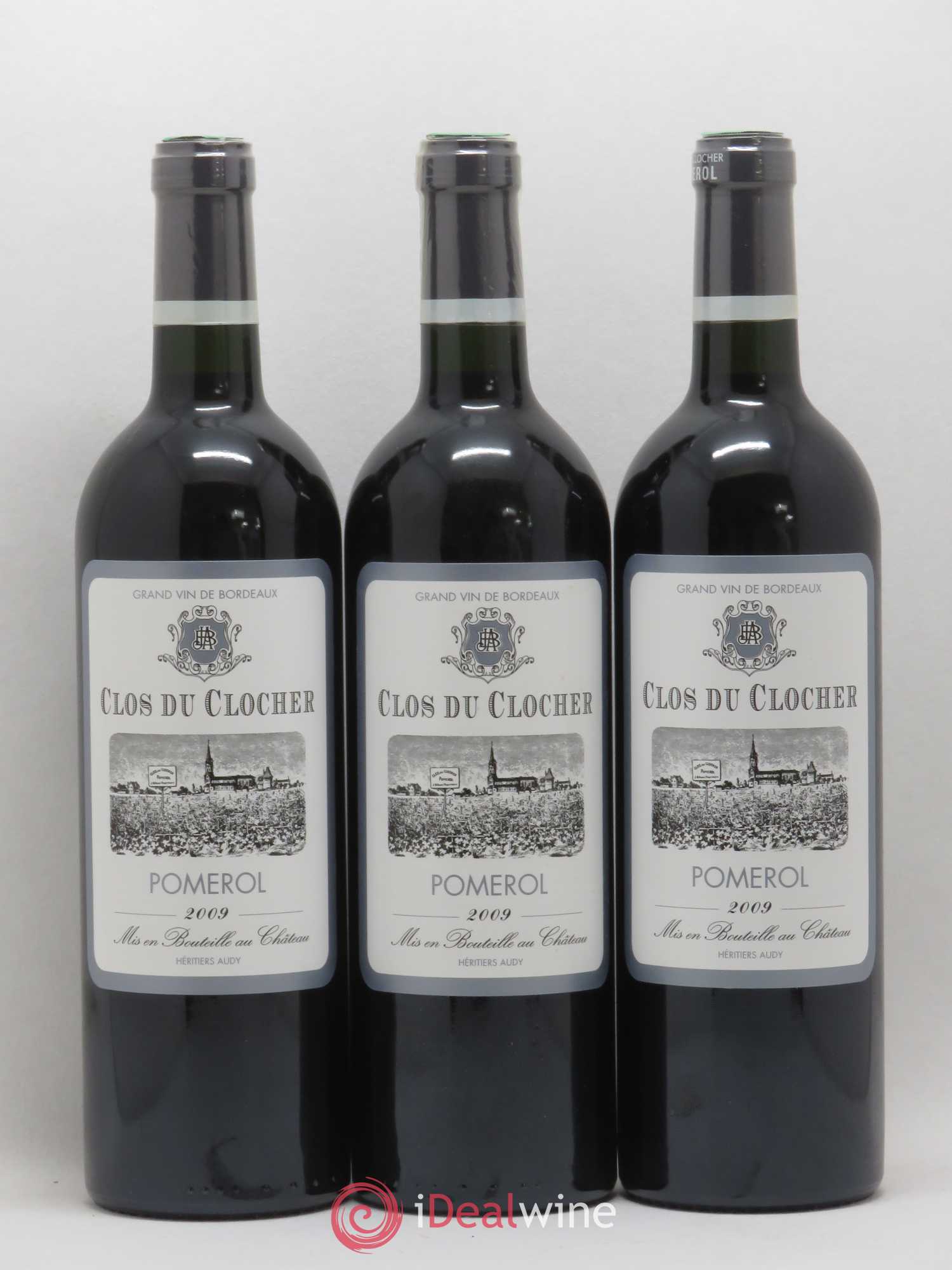 Clos du Clocher 2009 - Lot de 12 bouteilles - 1