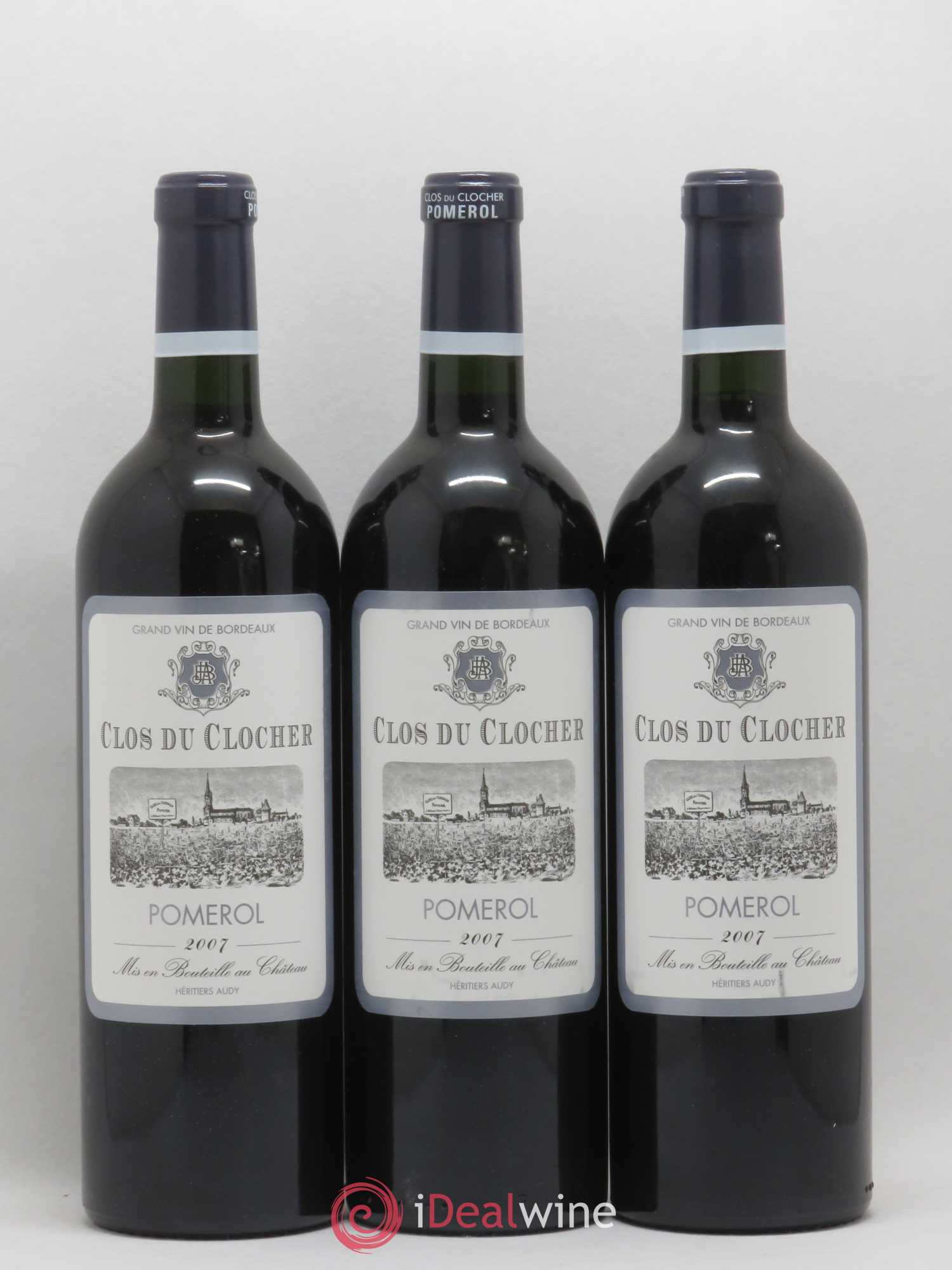 Clos du Clocher 2007 - Lot de 12 bouteilles - 1