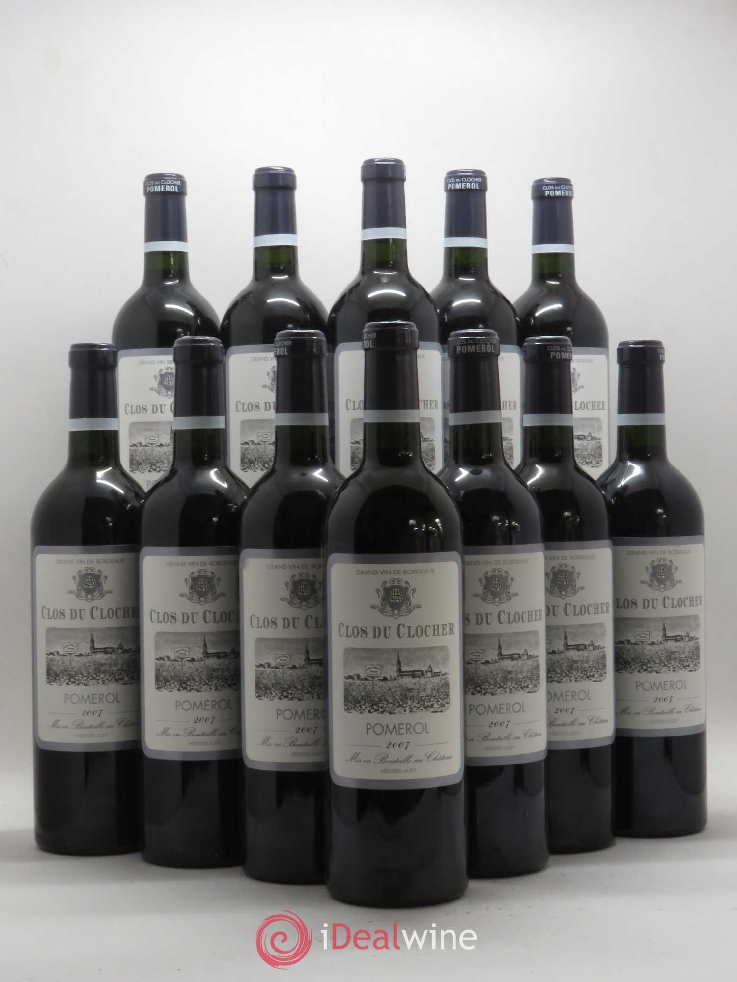 Clos du Clocher 2007 - Lot de 12 bouteilles - 0