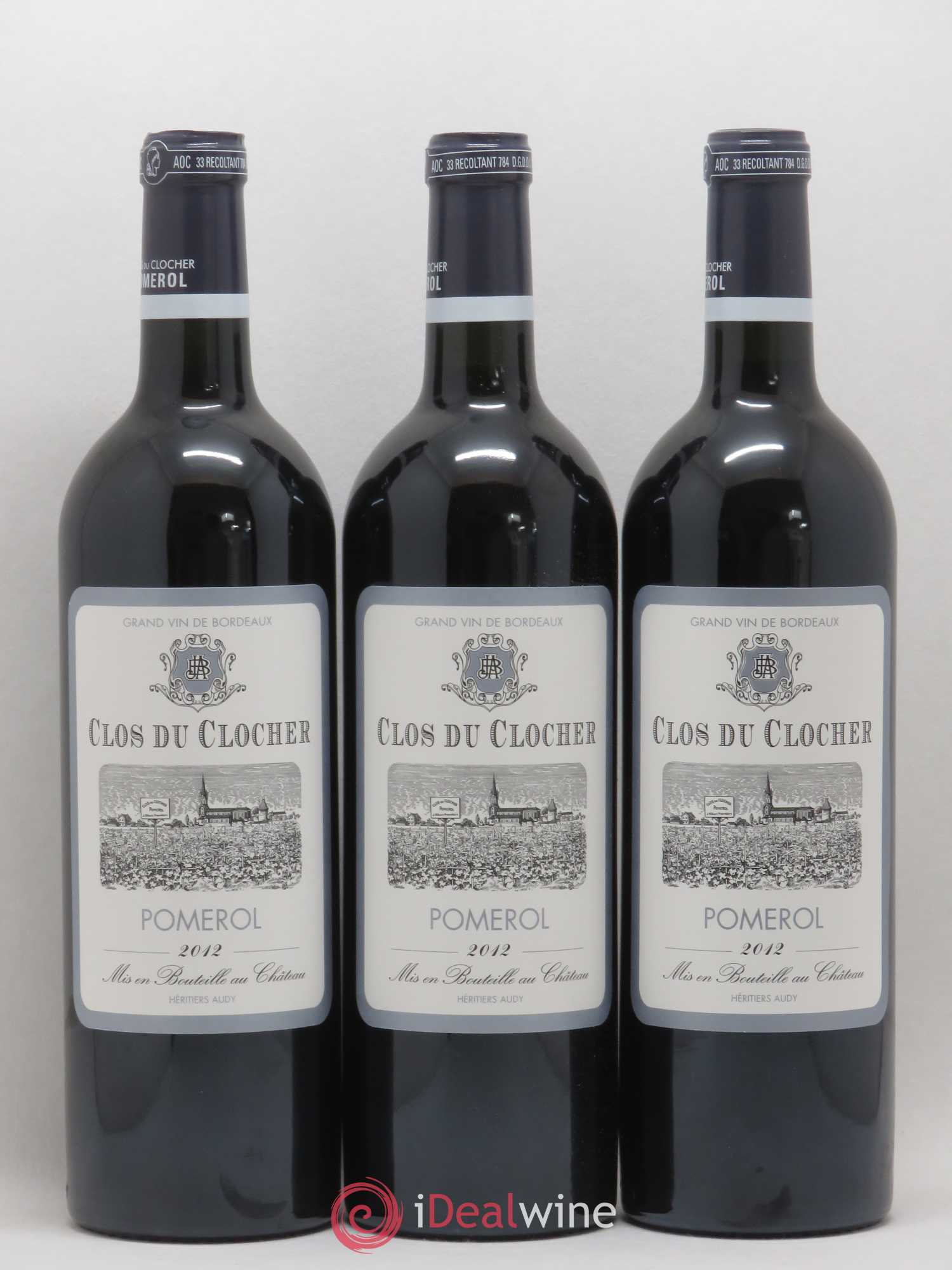 Clos du Clocher 2012 - Lot de 12 bouteilles - 1