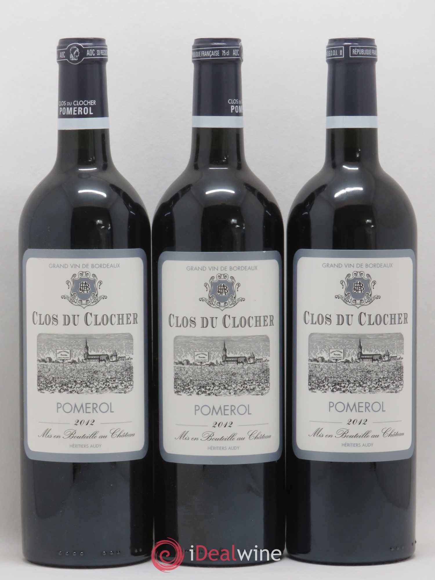 Clos du Clocher 2012 - Lot de 12 bouteilles - 1