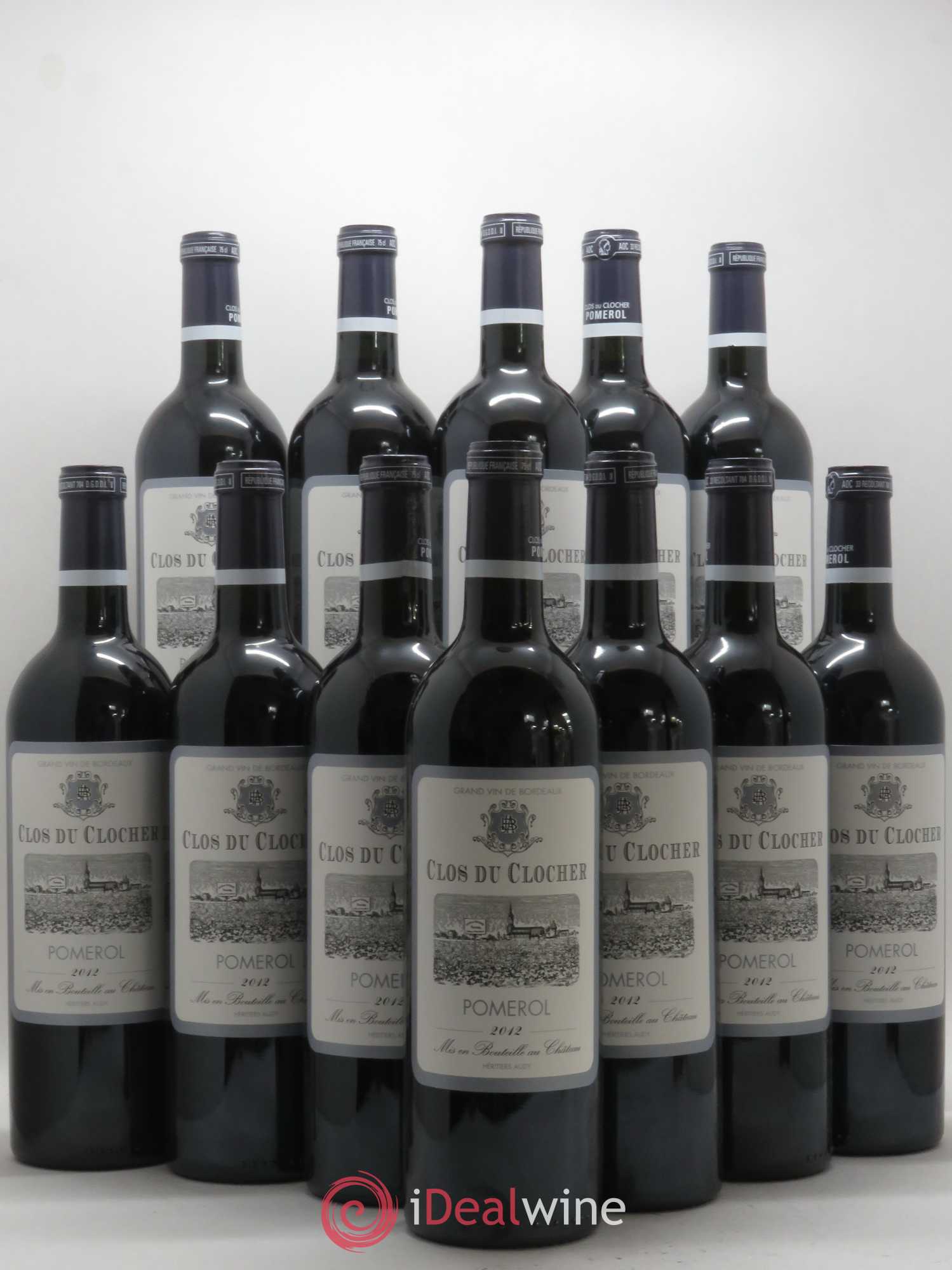 Clos du Clocher 2012 - Lot de 12 bouteilles - 0