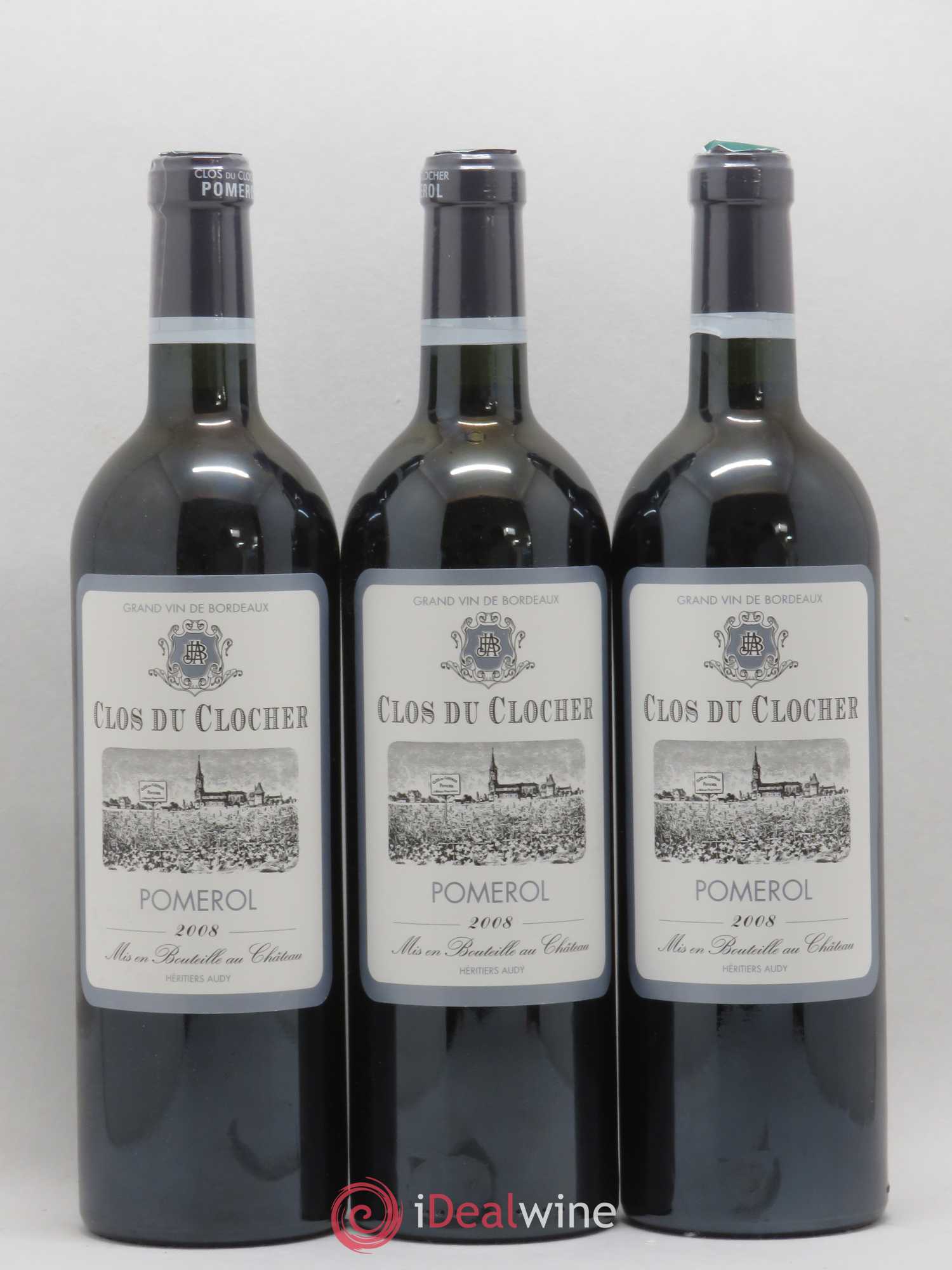 Clos du Clocher 2008 - Lot de 6 bouteilles - 1