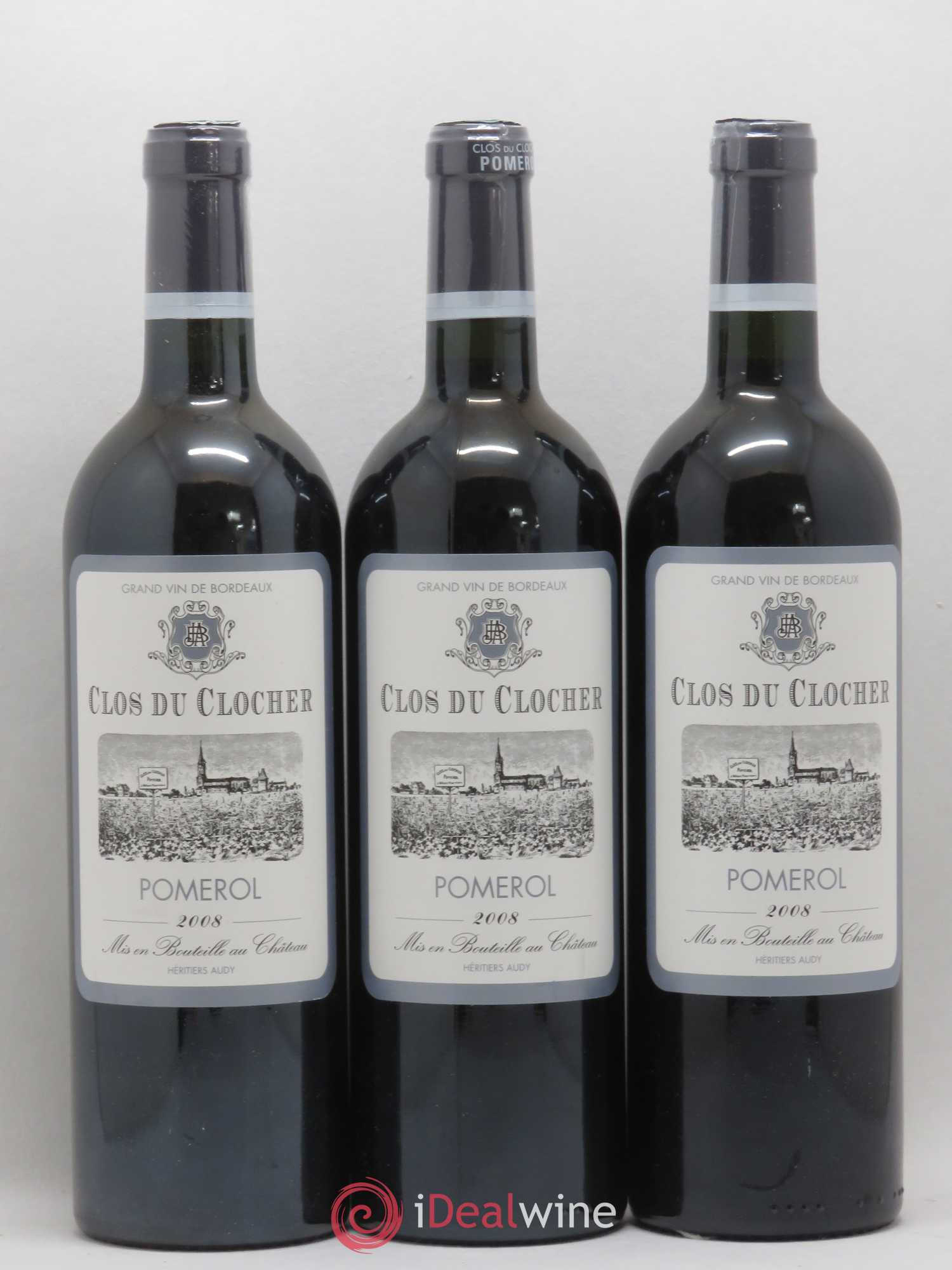 Clos du Clocher 2008 - Lot de 6 bouteilles - 1