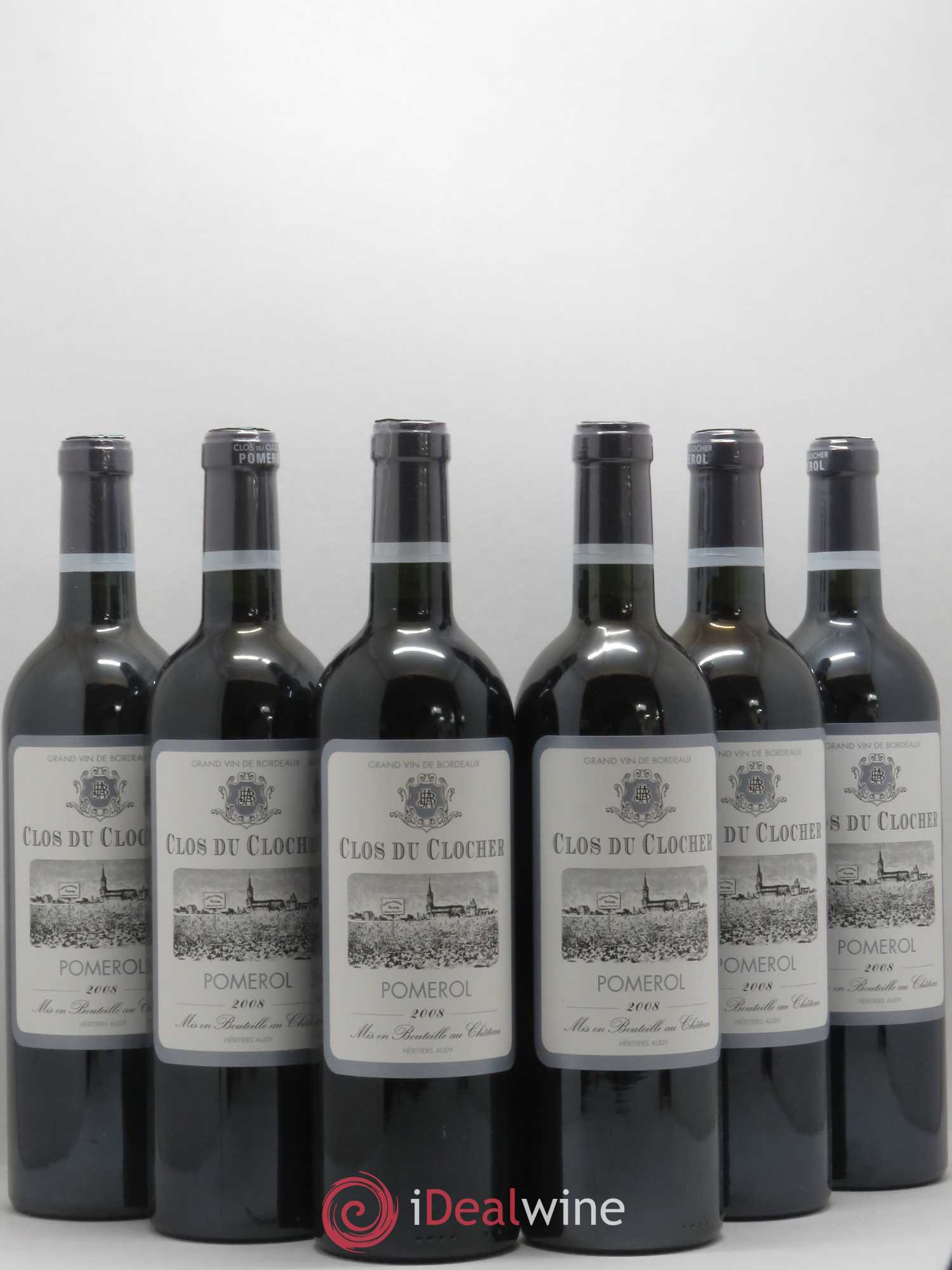 Clos du Clocher 2008 - Lot de 6 bouteilles - 0