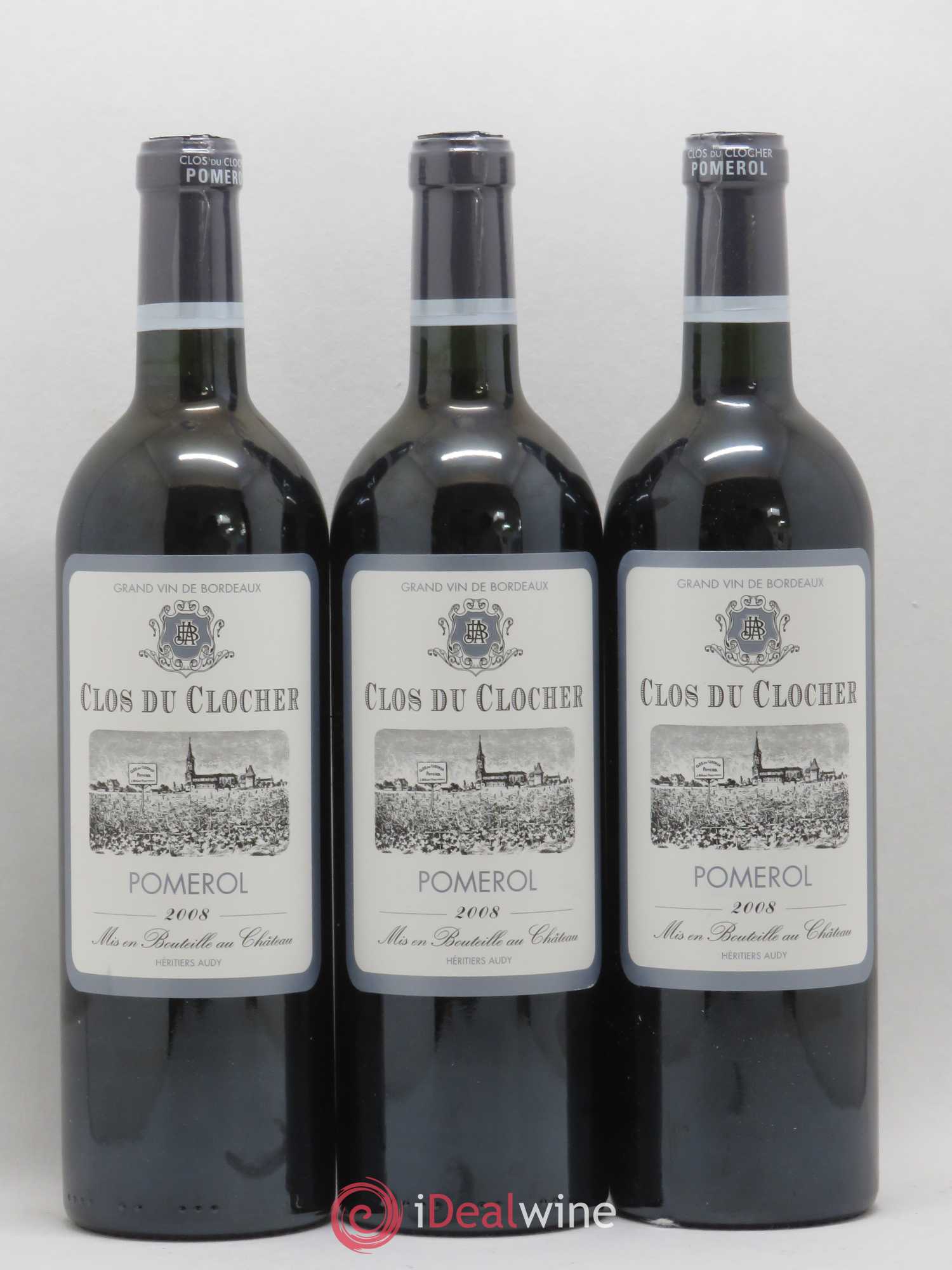 Clos du Clocher 2008 - Lot de 6 bouteilles - 1