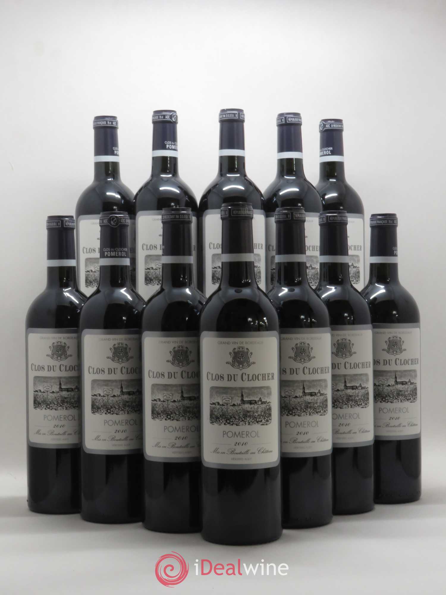 Clos du Clocher 2010 - Lot de 12 bouteilles - 0