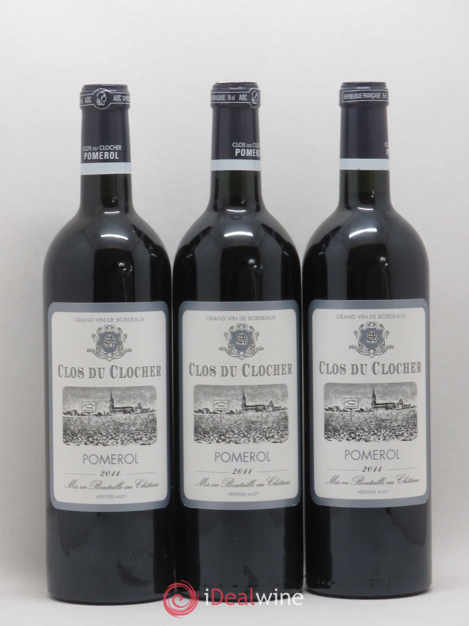 Clos du Clocher 2011 - Lot de 12 bouteilles - 1