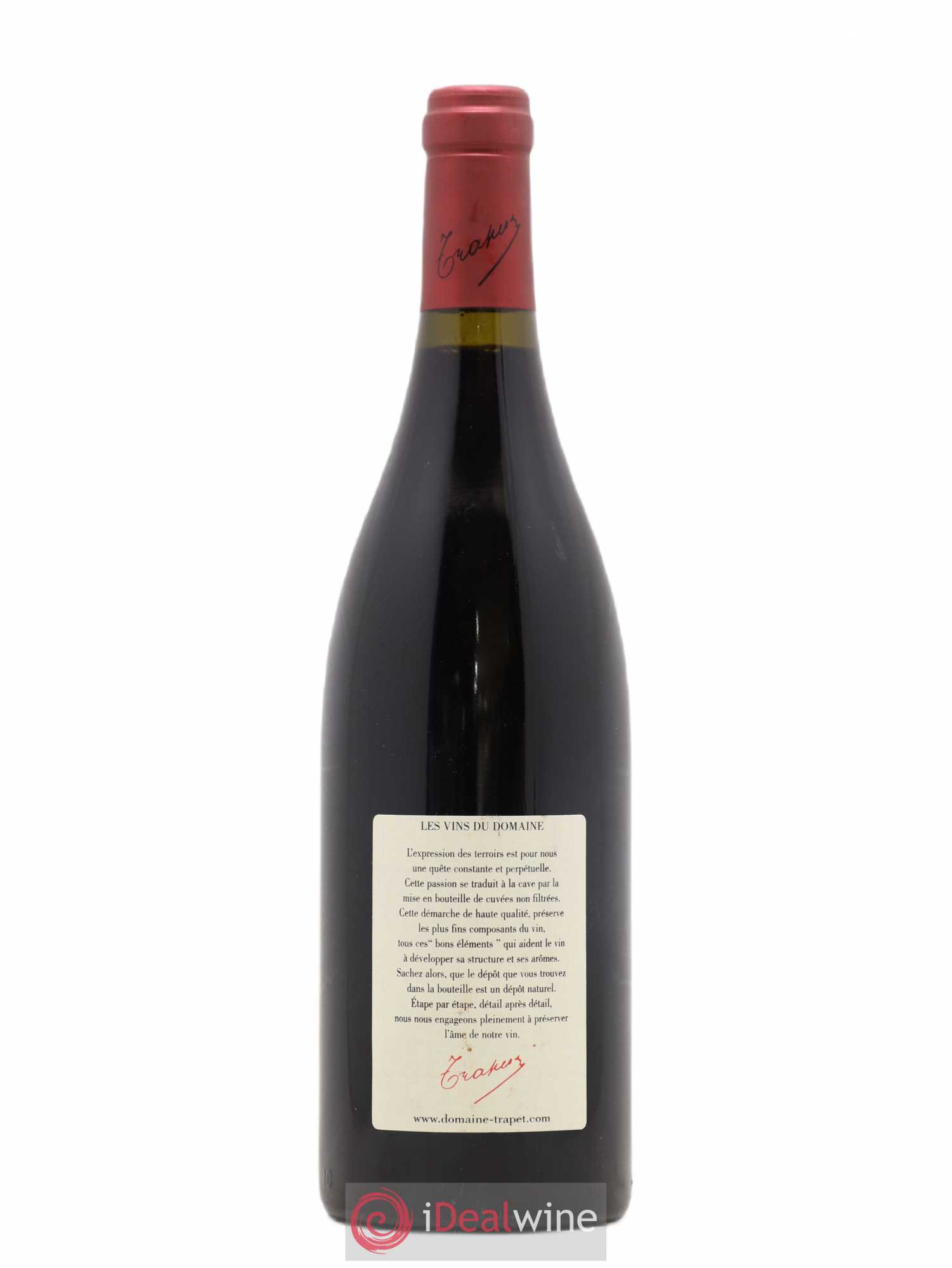 Chambertin Grand Cru Domaine Trapet 2002 - Lot de 1 bouteille - 1