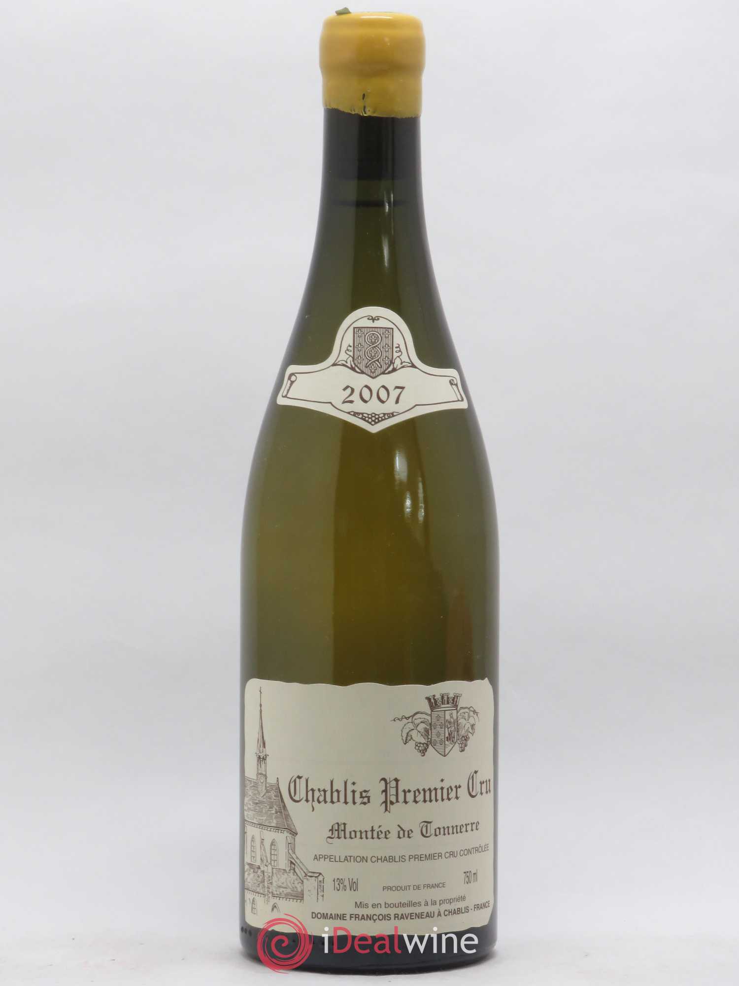 Chablis 1er Cru Montée de Tonnerre Raveneau (Domaine) 2007 - Lot de 1 bouteille - 0