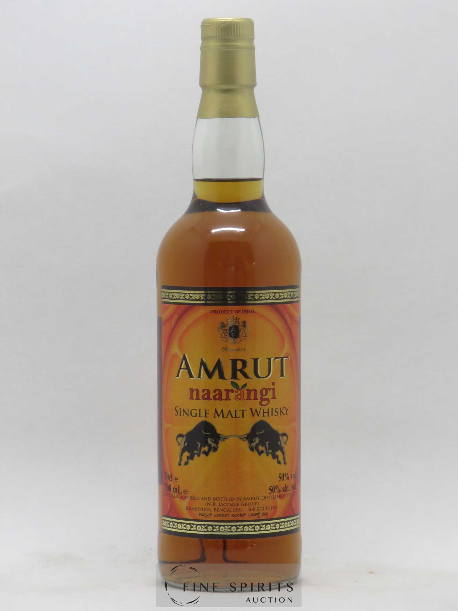 Amrut Of. Naarangi Batch n°03 - bottled 2017 - Lot de 1 bouteille - 1