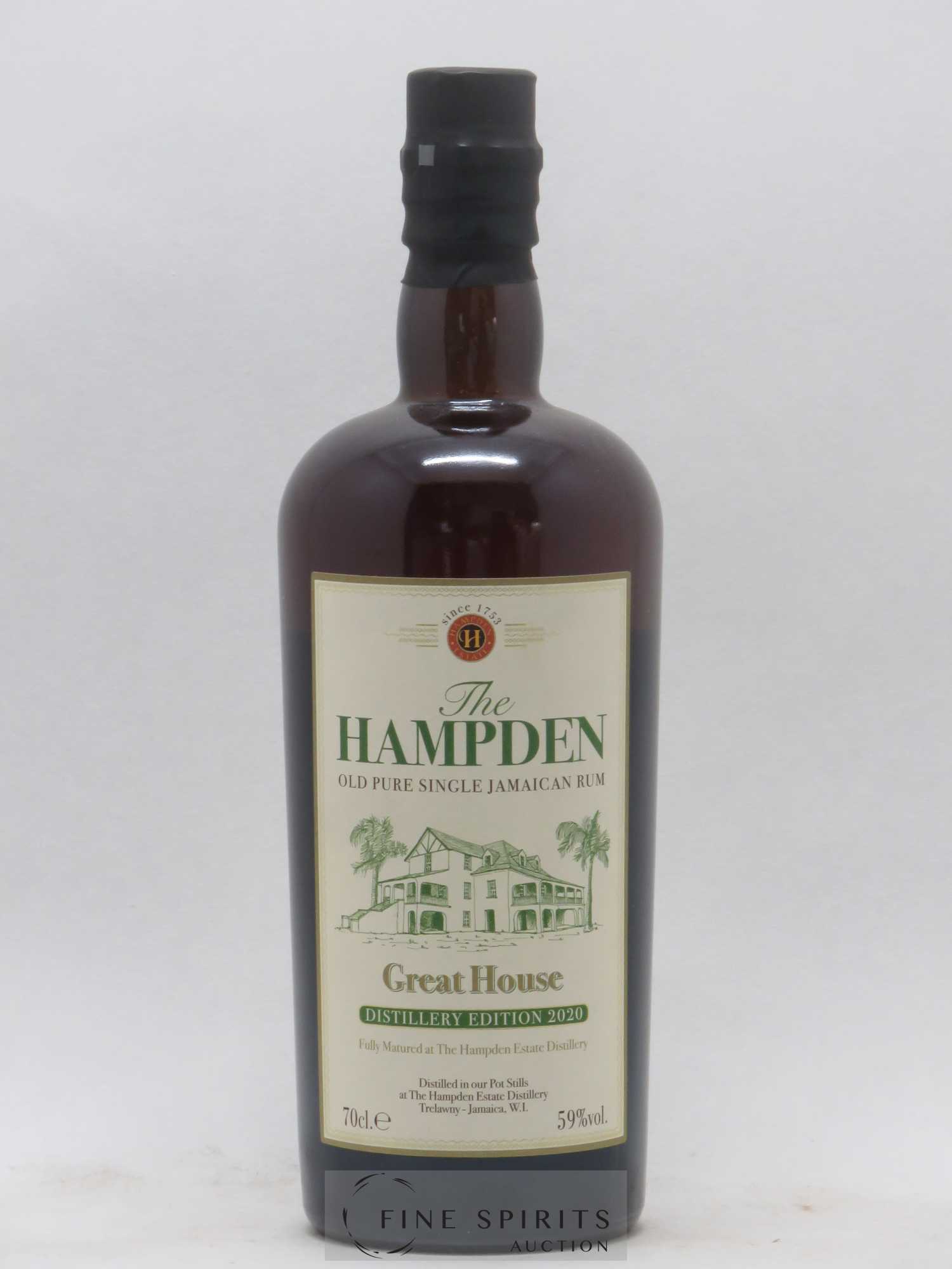 Hampden Of. Great House Distillery Edition 2020 - Lot of 1 bottle - 1