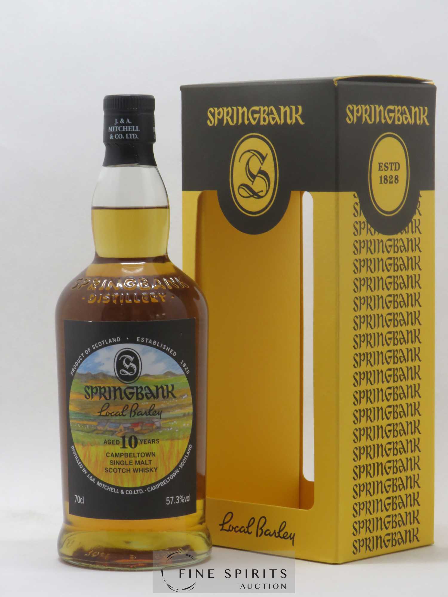 Springbank 10 years 2007 Of. Local Barley One of 9000 - bottled 2017 - Lot de 1 bouteille - 0