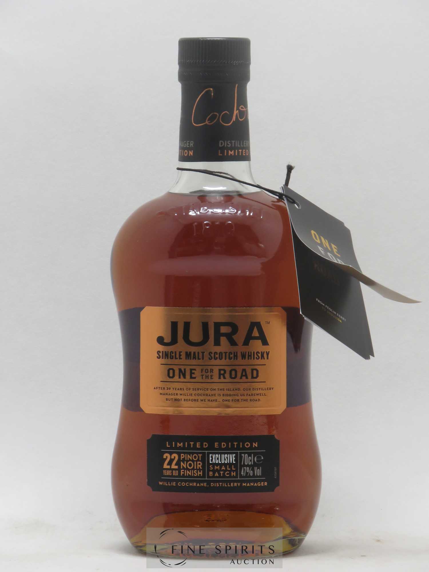 Jura 22 years Of. One for the Road Exclusive Small Batch Limited Edition - Lot of 1 bottle - 1