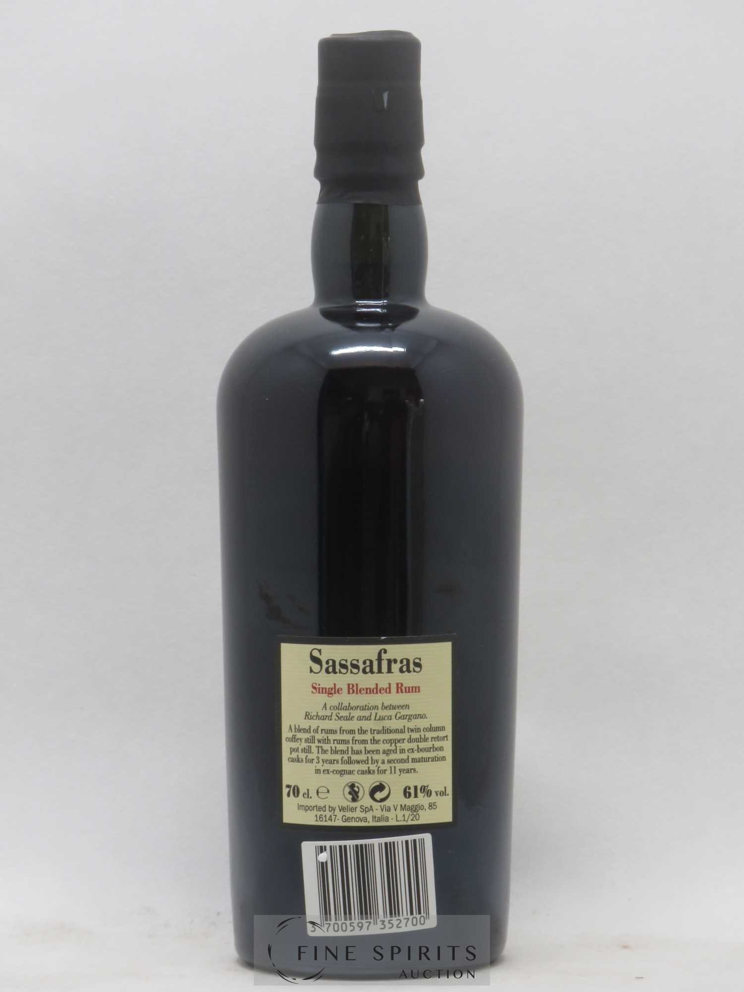 Foursquare Of. Sassafras Barrel Proof - One of 6000 - bottled 2020 Double Maturation - Lot de 1 bouteille - 2