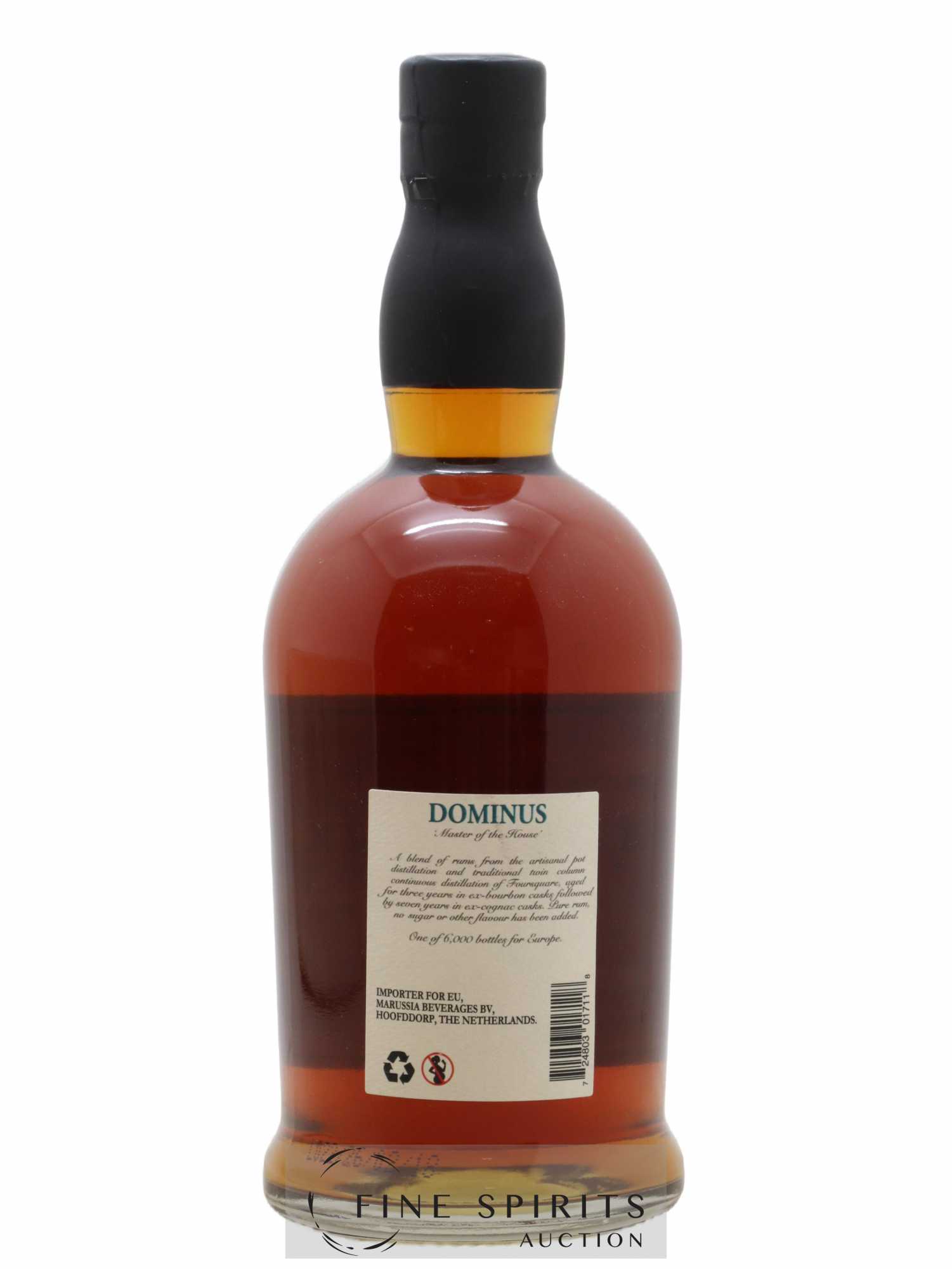 Foursquare 10 years Of. Dominus Mark VII - bottled 2018 Exceptional Cask Selection - Lot de 1 bouteille - 1