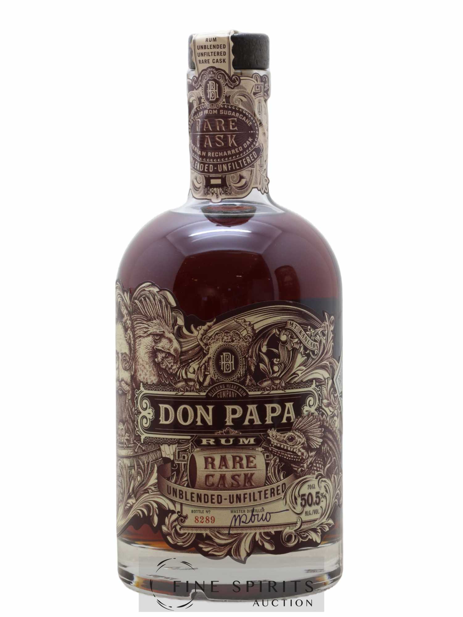 Don Papa Of. Rare Cask Unblended Unfilterred - Lot de 1 bouteille - 1