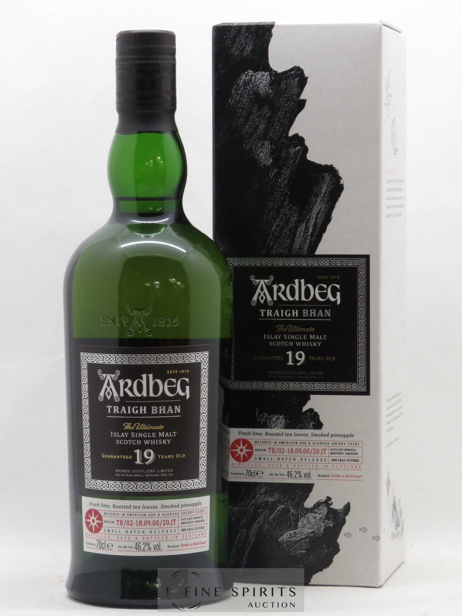 Ardbeg 19 years Of. Traigh Bhan TB-02-18.09.00-20.JT The Ultimate - Lot de 1 bouteille - 0