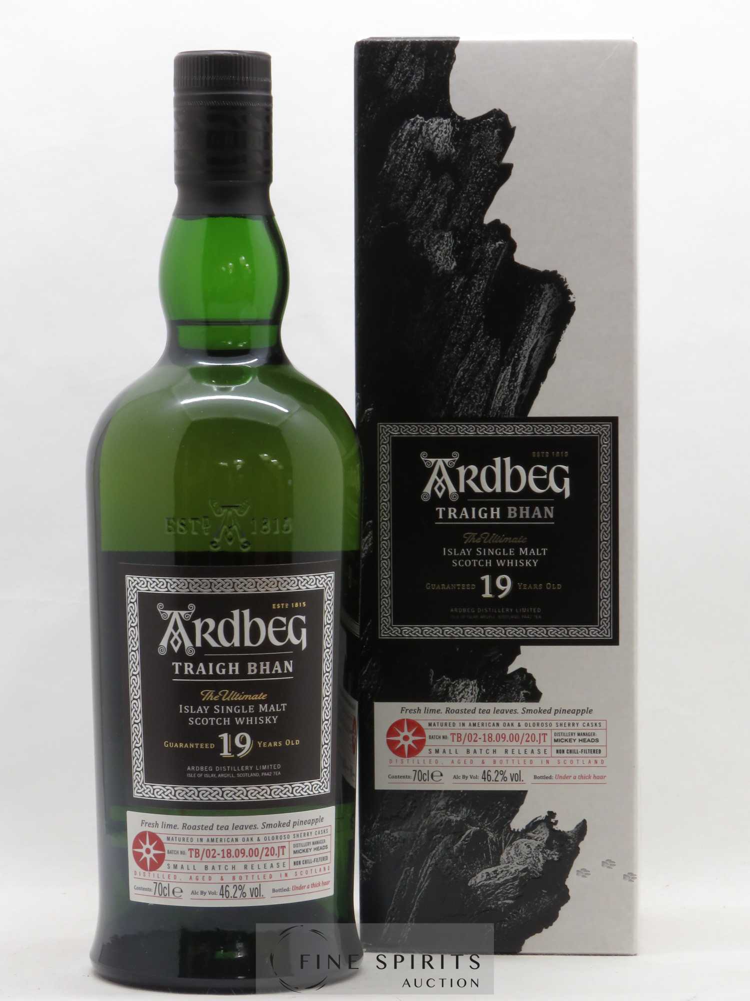 Ardbeg 19 years Of. Traigh Bhan TB-02-18.09.00-20.JT The Ultimate - Lot de 1 bouteille - 0