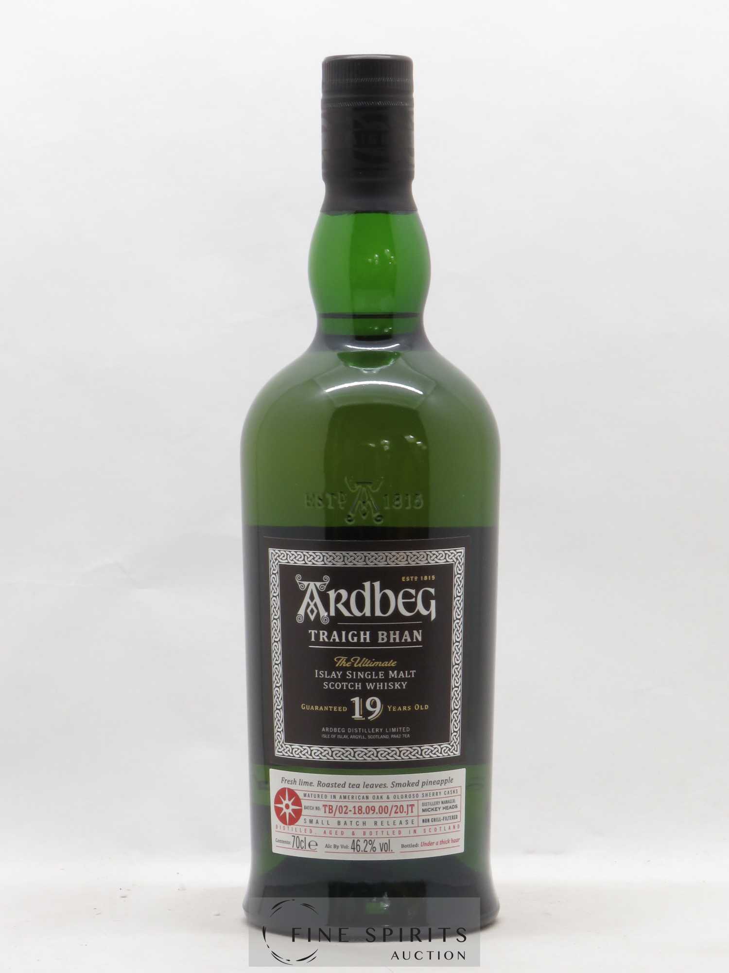 Ardbeg 19 years Of. Traigh Bhan TB-02-18.09.00-20.JT The Ultimate - Lot de 1 bouteille - 1