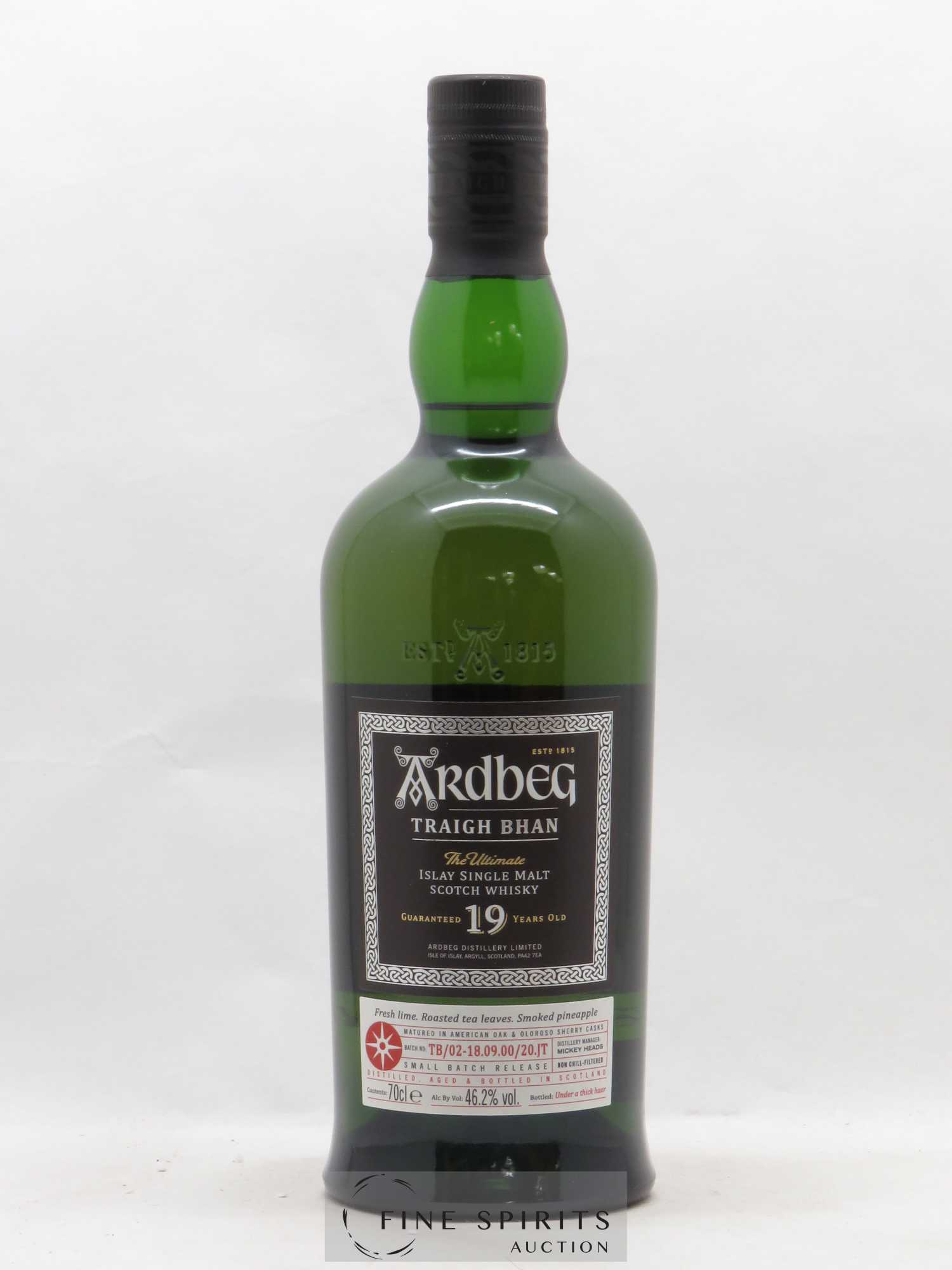 Ardbeg 19 years Of. Traigh Bhan TB-02-18.09.00-20.JT The Ultimate - Lot de 1 bouteille - 1