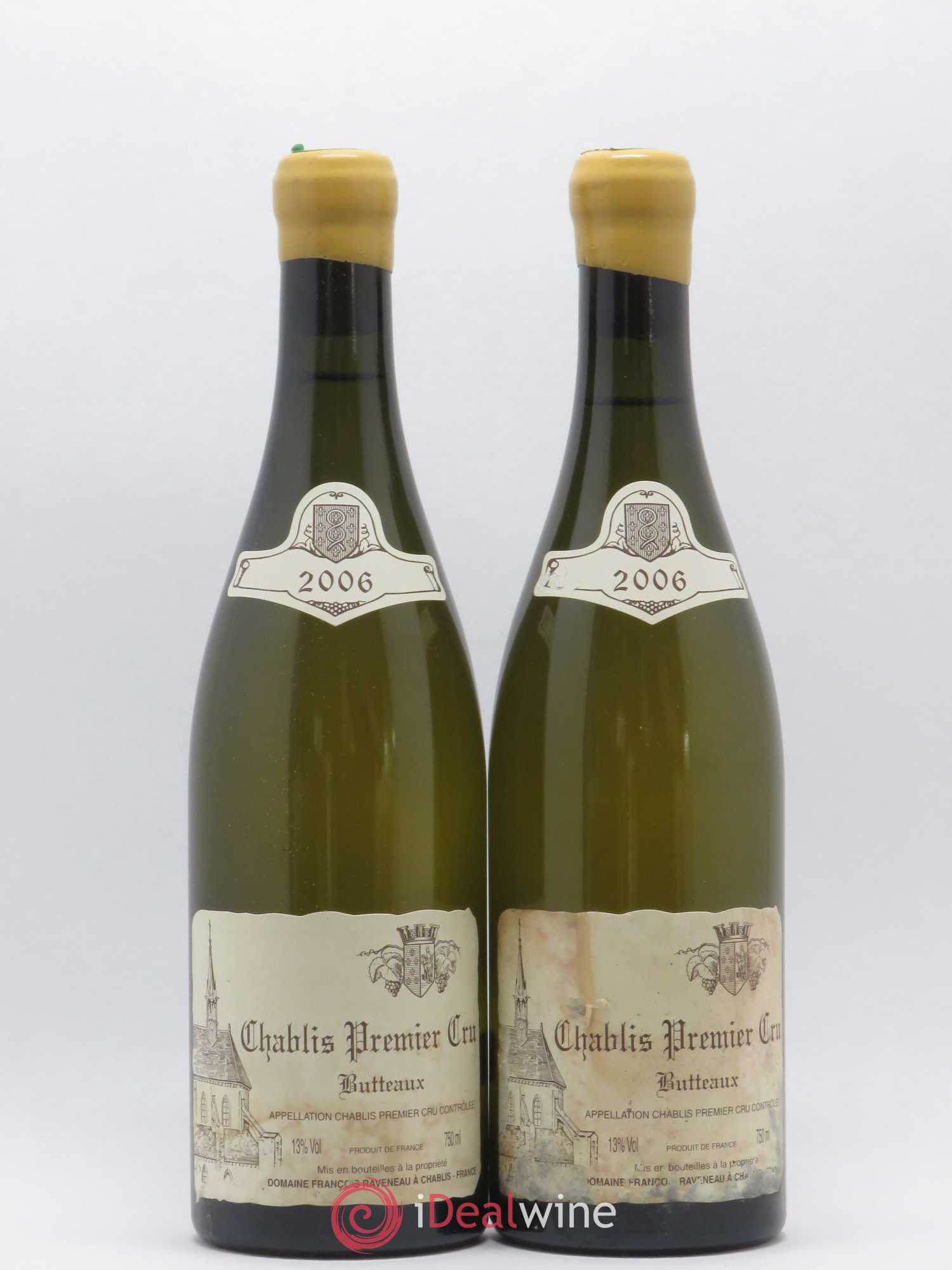 Chablis 1er Cru Butteaux Raveneau (Domaine) 2006 - Lot de 2 bouteilles - 0