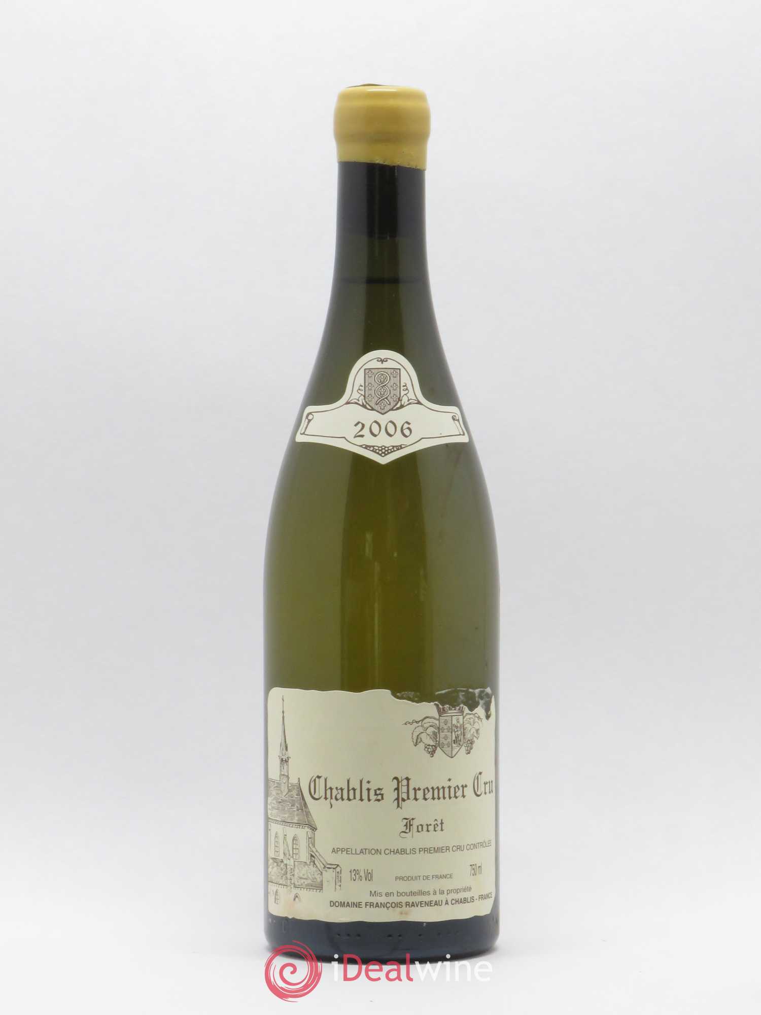 Chablis 1er Cru Forêt Raveneau (Domaine) 2006 - Lot de 1 bouteille - 0