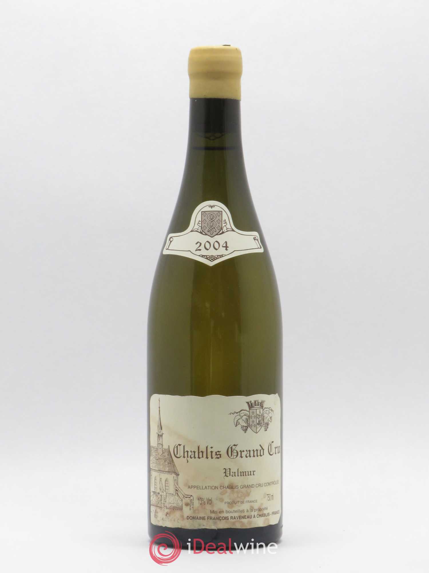Chablis Grand Cru Valmur Raveneau (Domaine) 2004 - Lot de 1 bouteille - 0