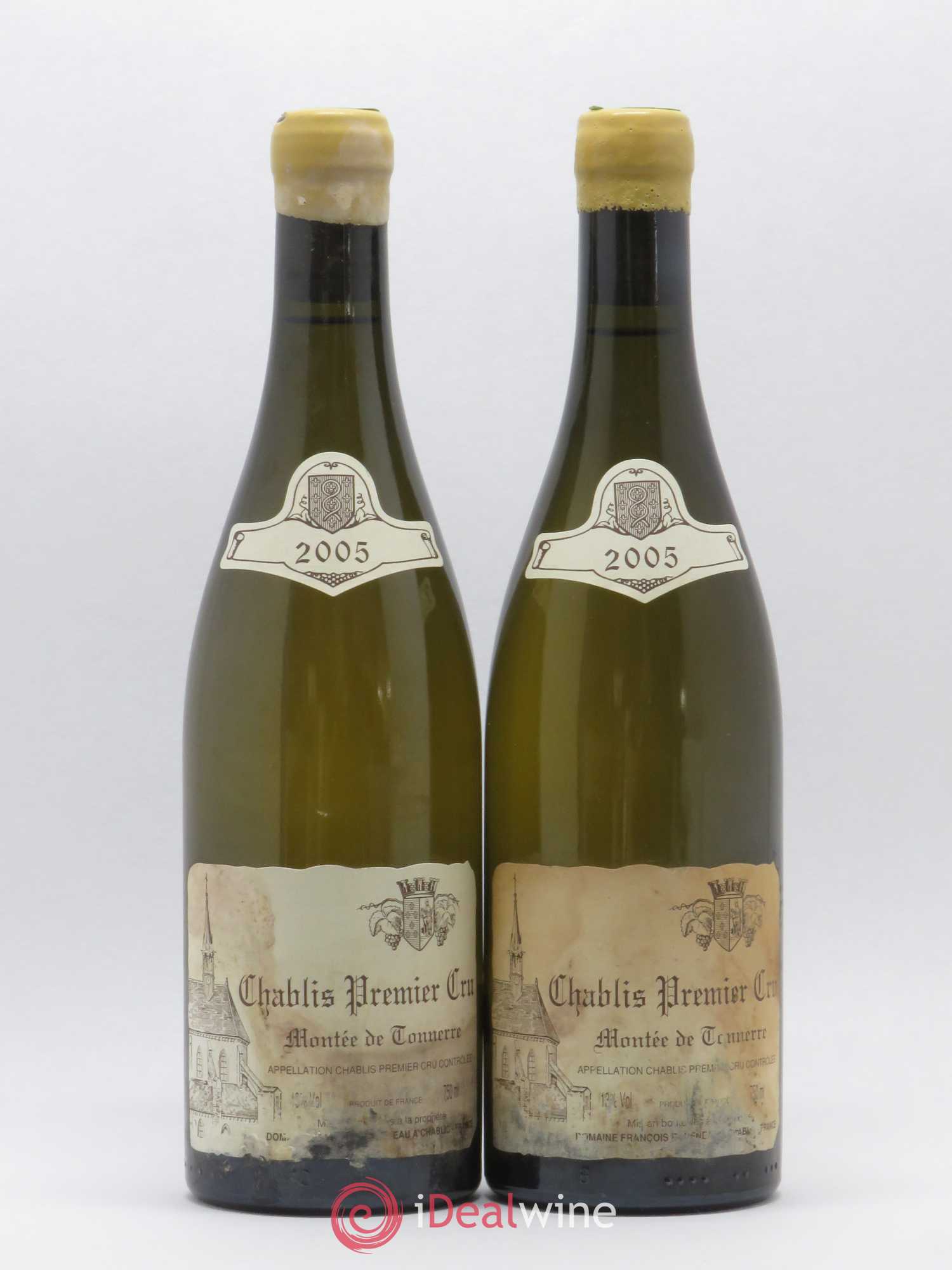 Chablis 1er Cru Montée de Tonnerre Raveneau (Domaine) 2005 - Lot de 2 bouteilles - 0