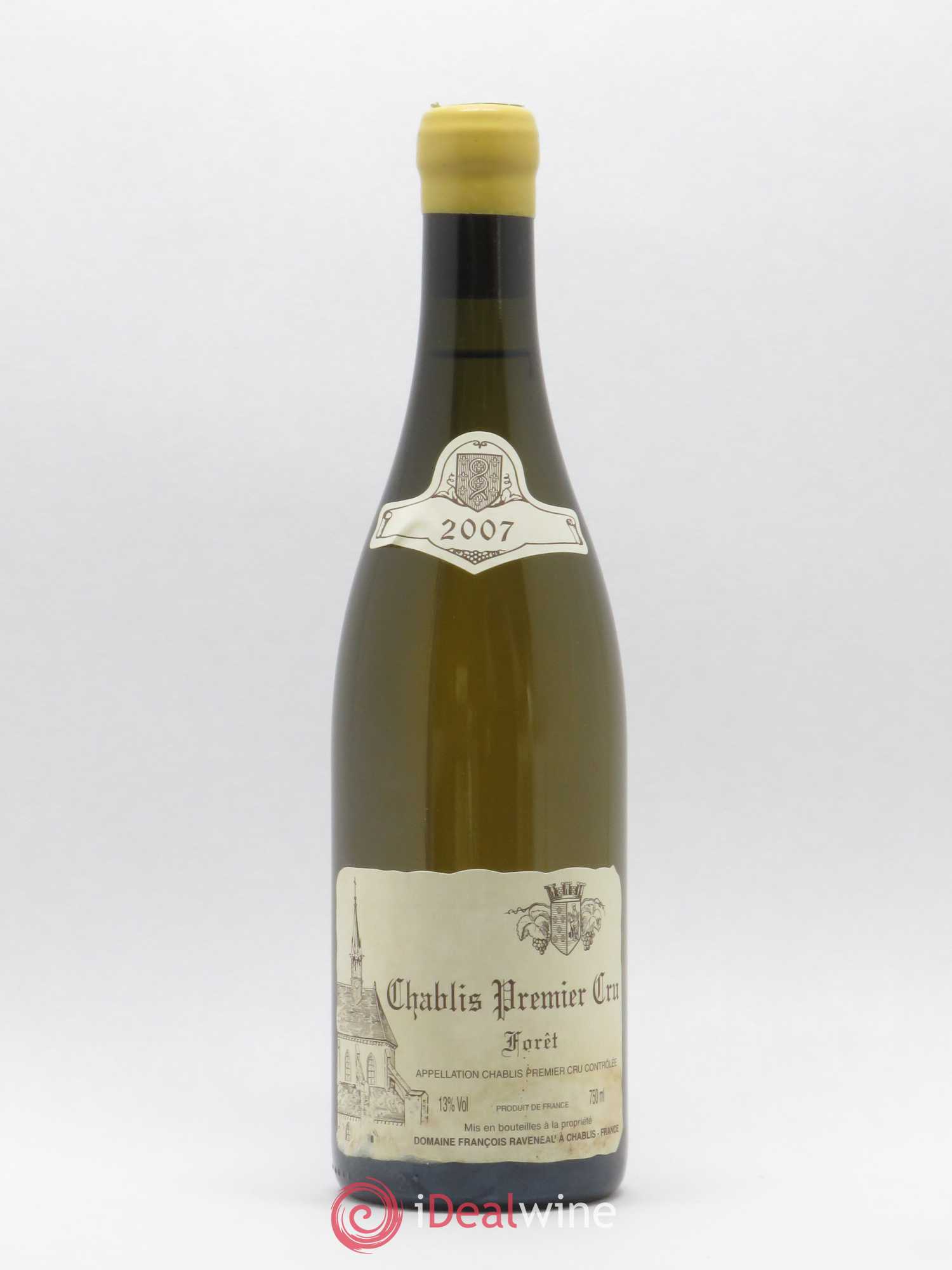 Chablis 1er Cru Forêt Raveneau (Domaine) 2007 - Lot de 1 bouteille - 0