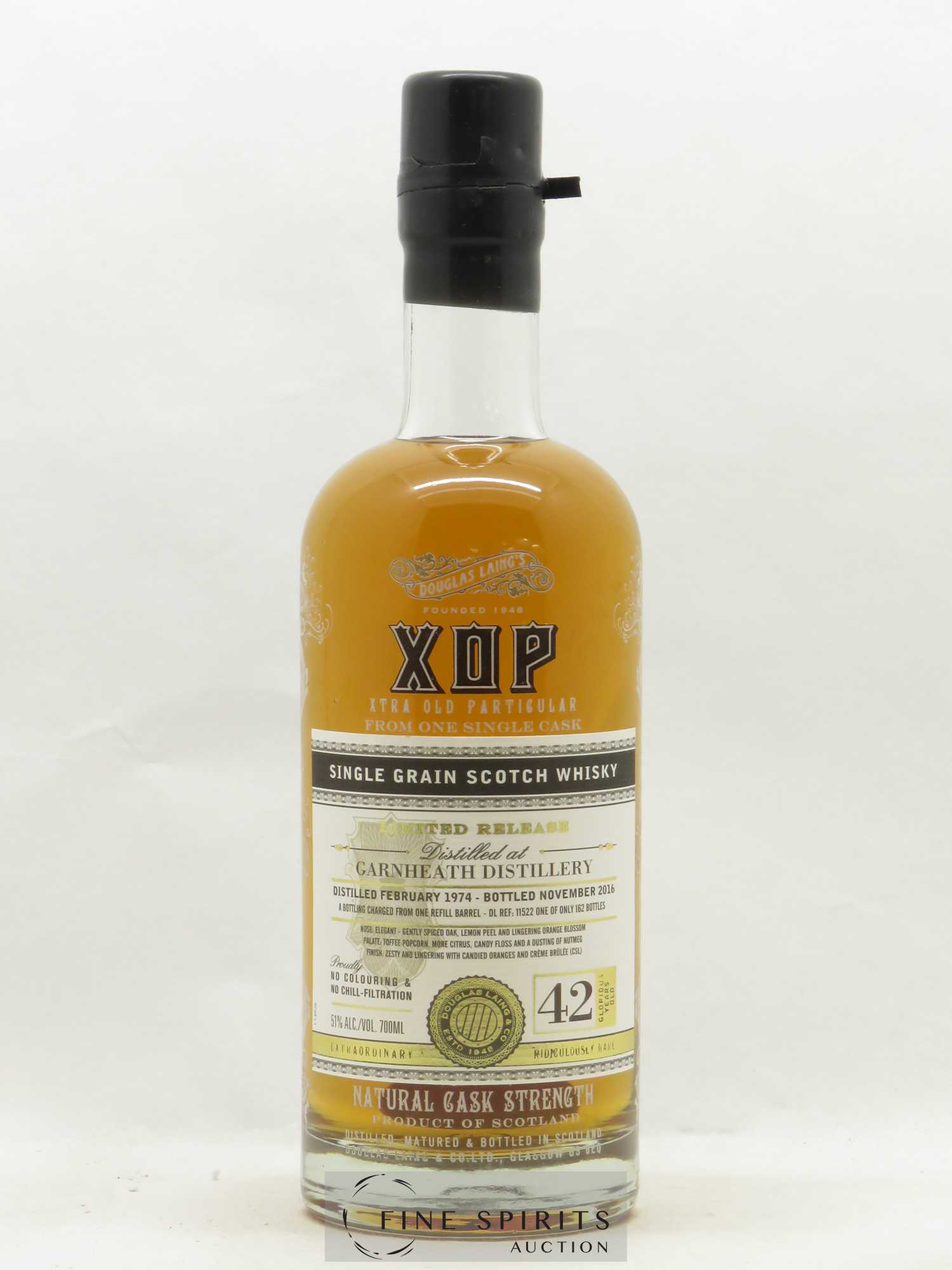 Garneath 42 years 1974 Douglas Laing Limited Release Xtra Old Particular - Lot de 1 bouteille - 1