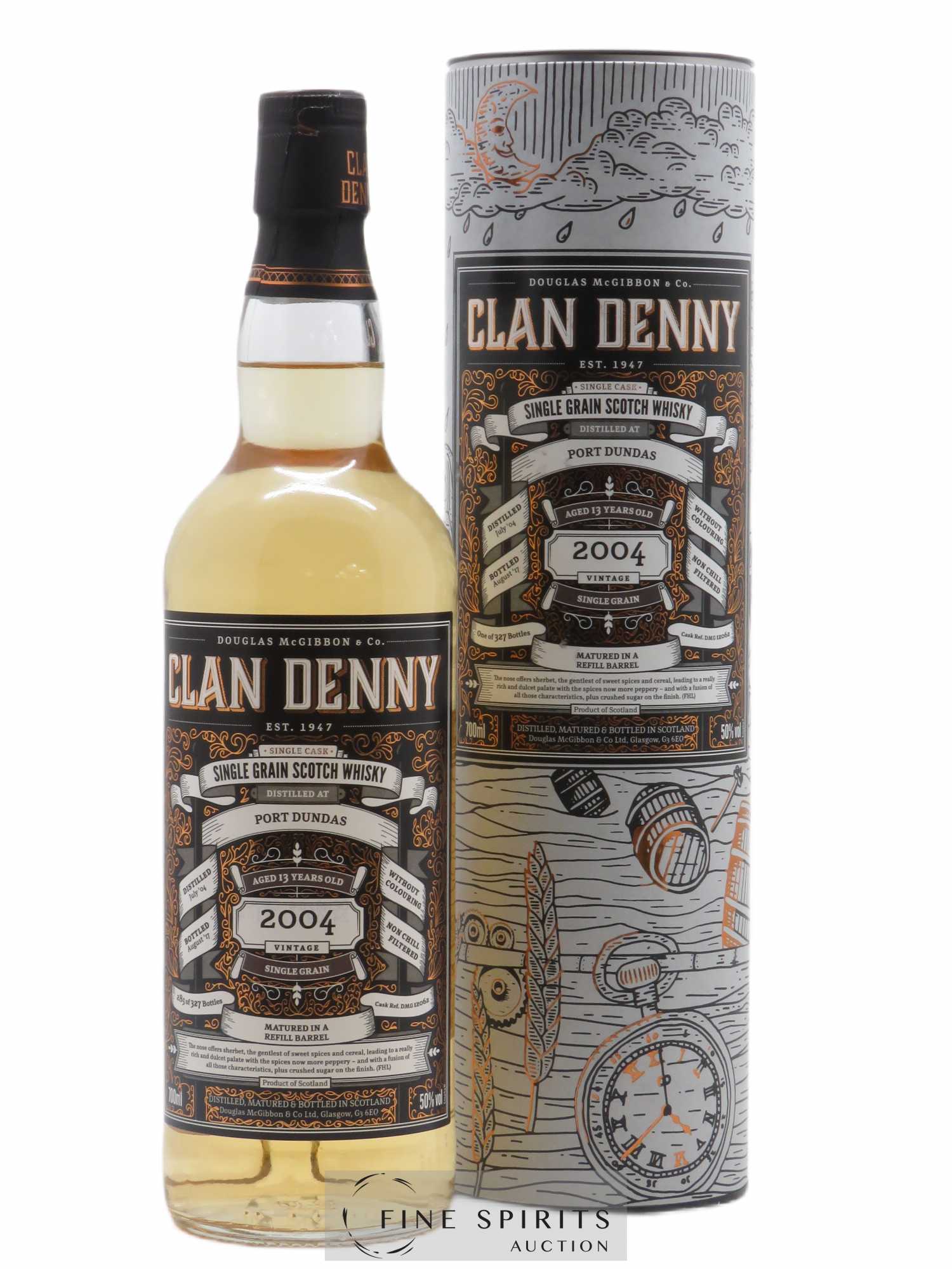 Port Dundas 13 years 2004 Douglas Laing Clan Denny - Lot de 1 bouteille - 0
