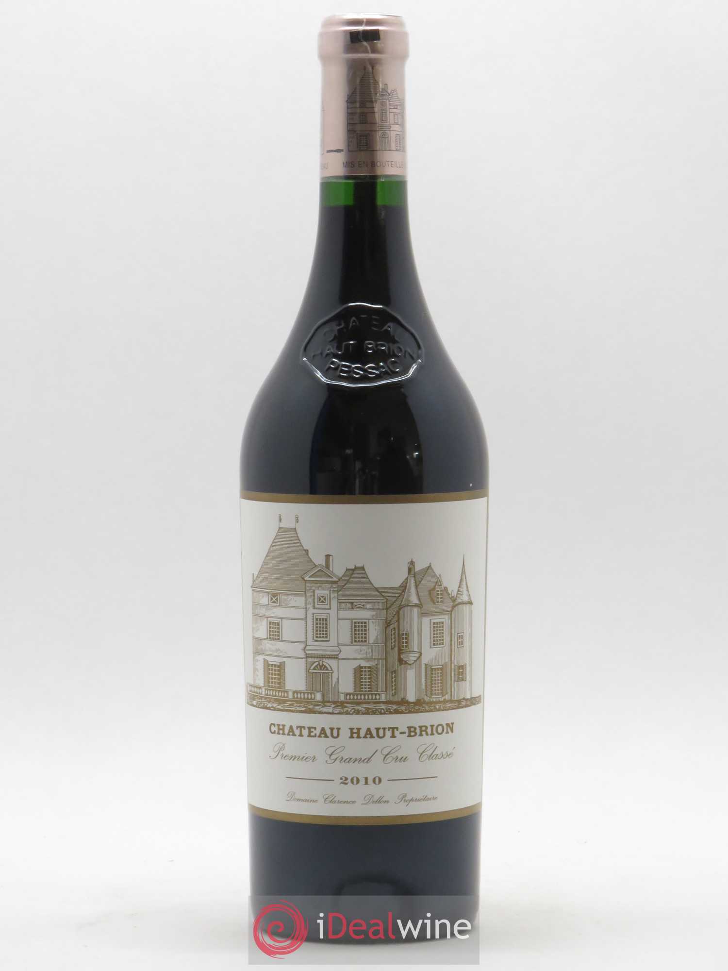 Château Haut Brion 1er Grand Cru Classé 2010 - Lot de 1 bouteille - 0